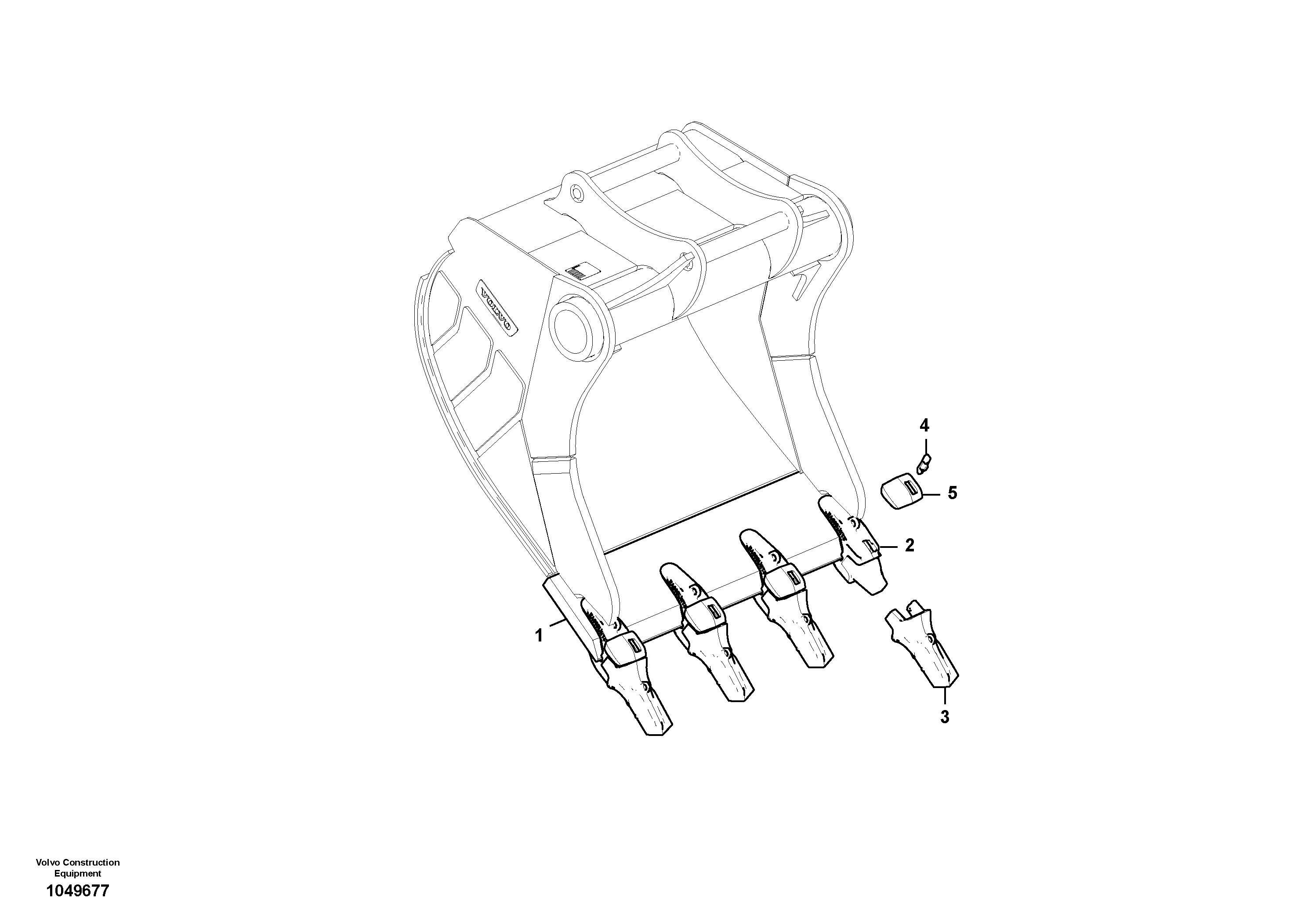 Cutting edge VOE14664053 VOLVO