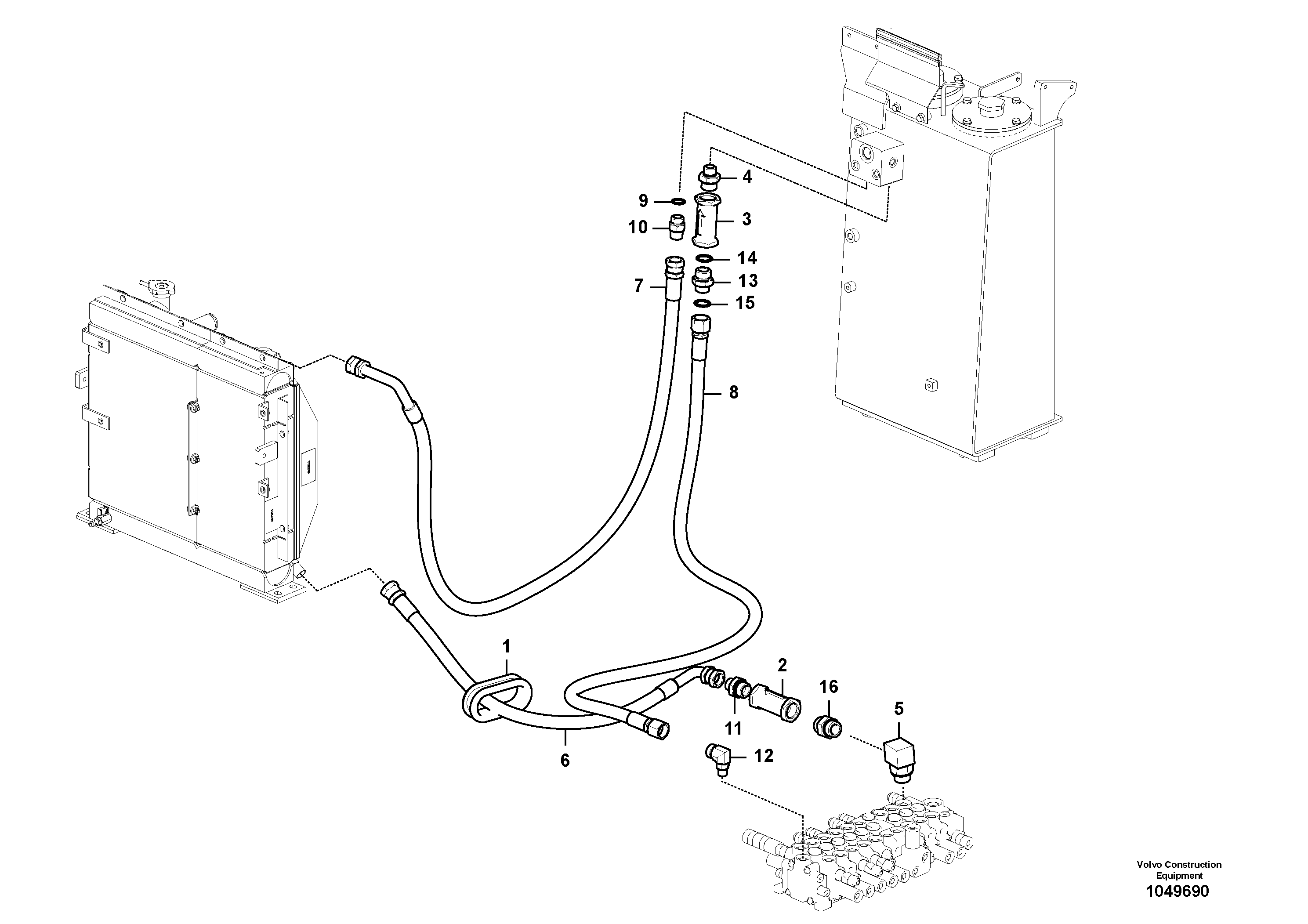 Bkt Positioner VOE14668562 VOLVO