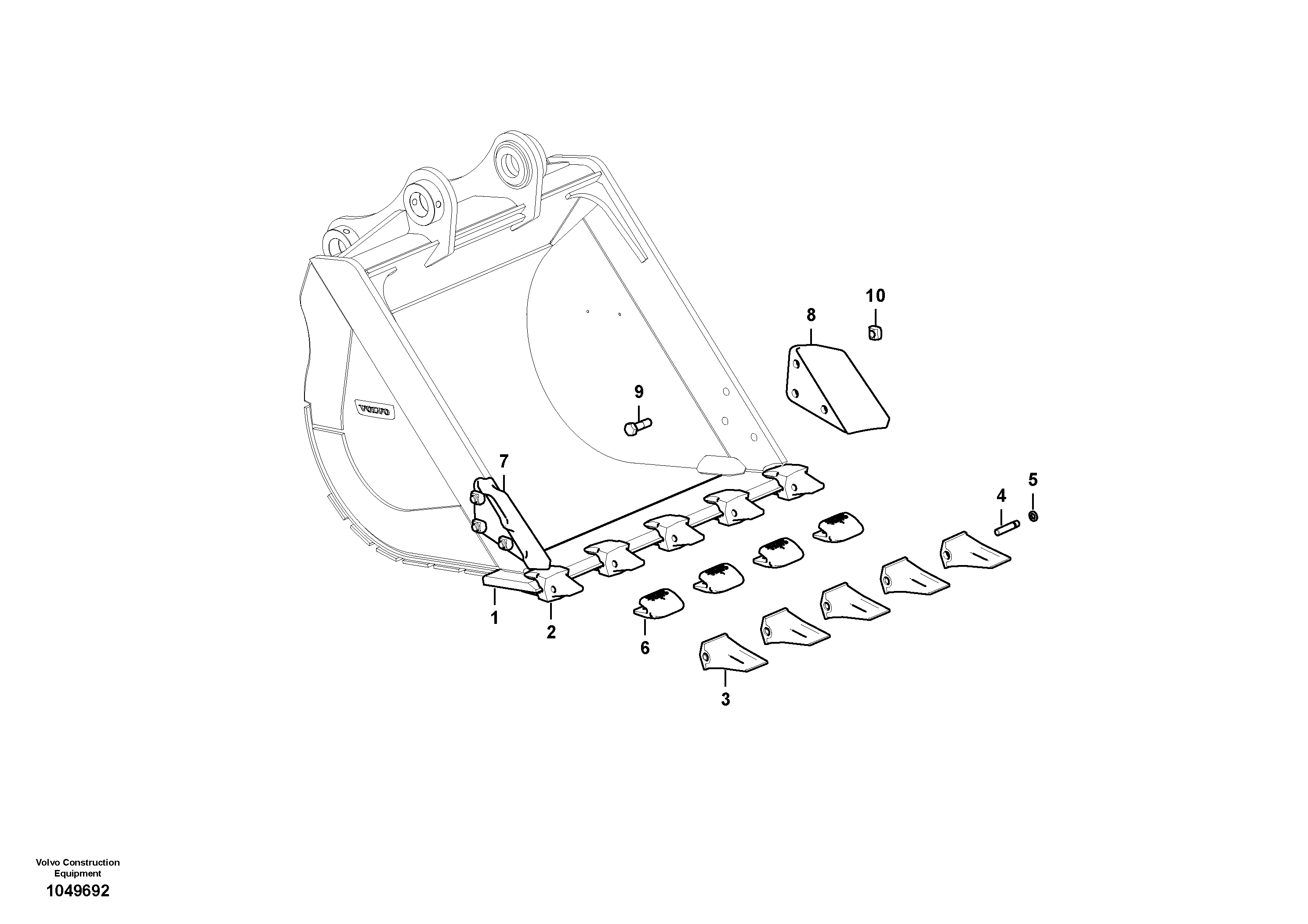 Rec.housing VOE14650515 VOLVO