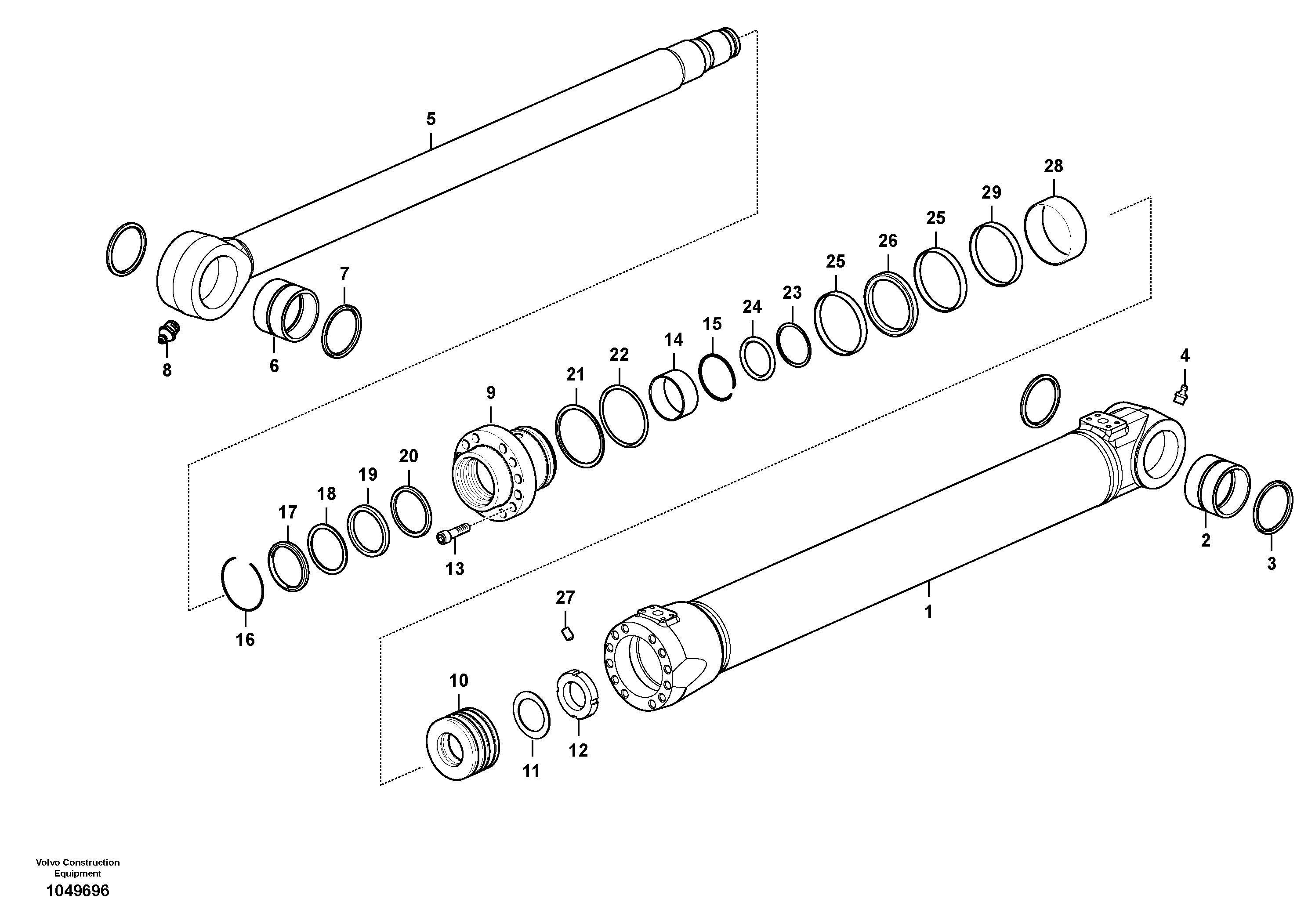 O-ring VOE990629 VOLVO