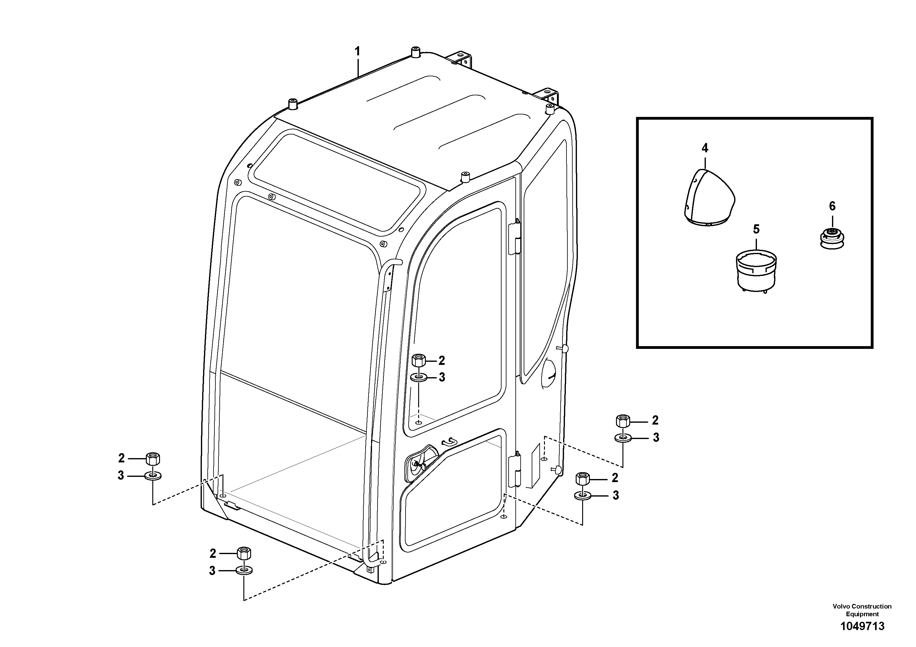 Rear Section VOE14632018 VOLVO