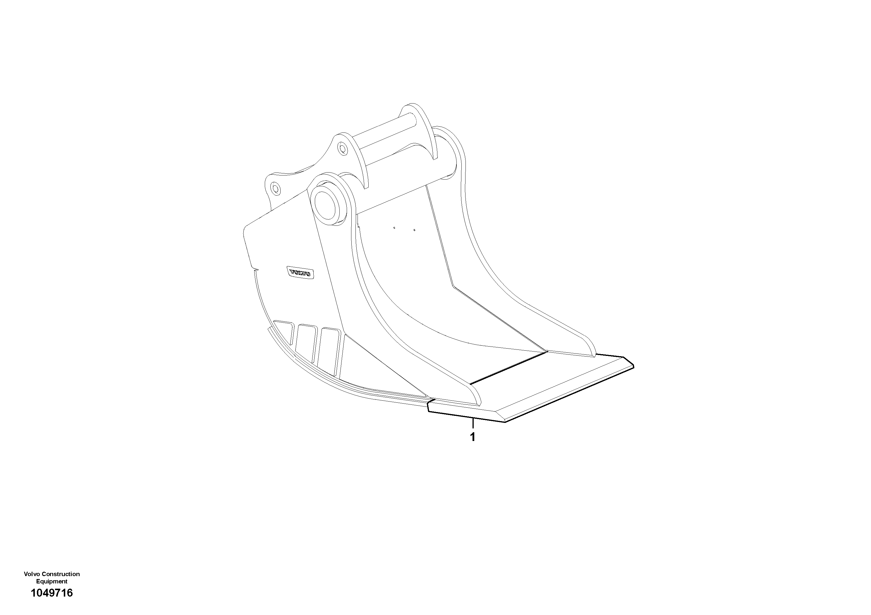 Cutting edge VOE14670511 VOLVO