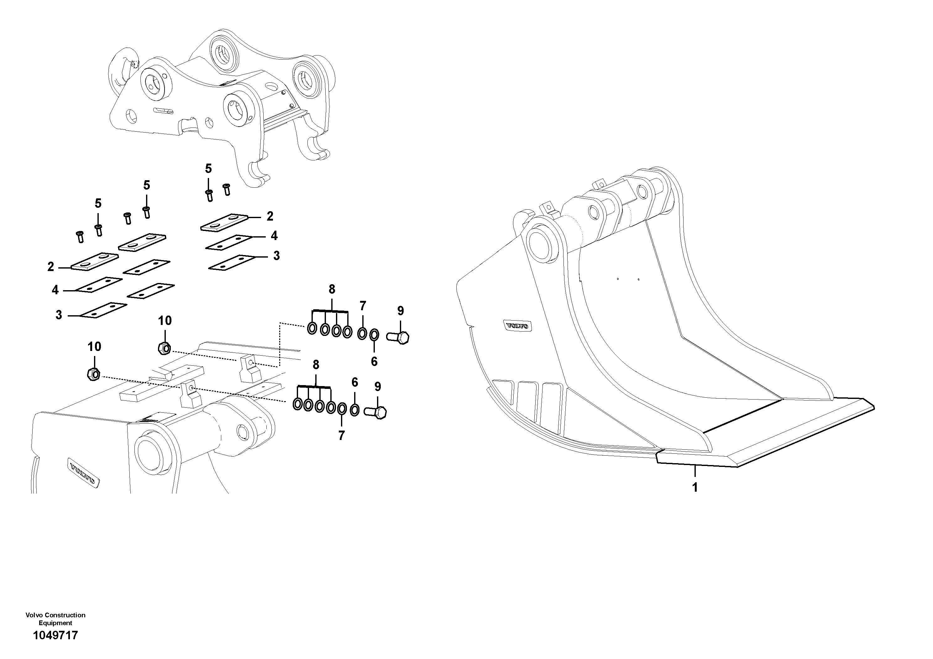Bucket VOE14670490 VOLVO