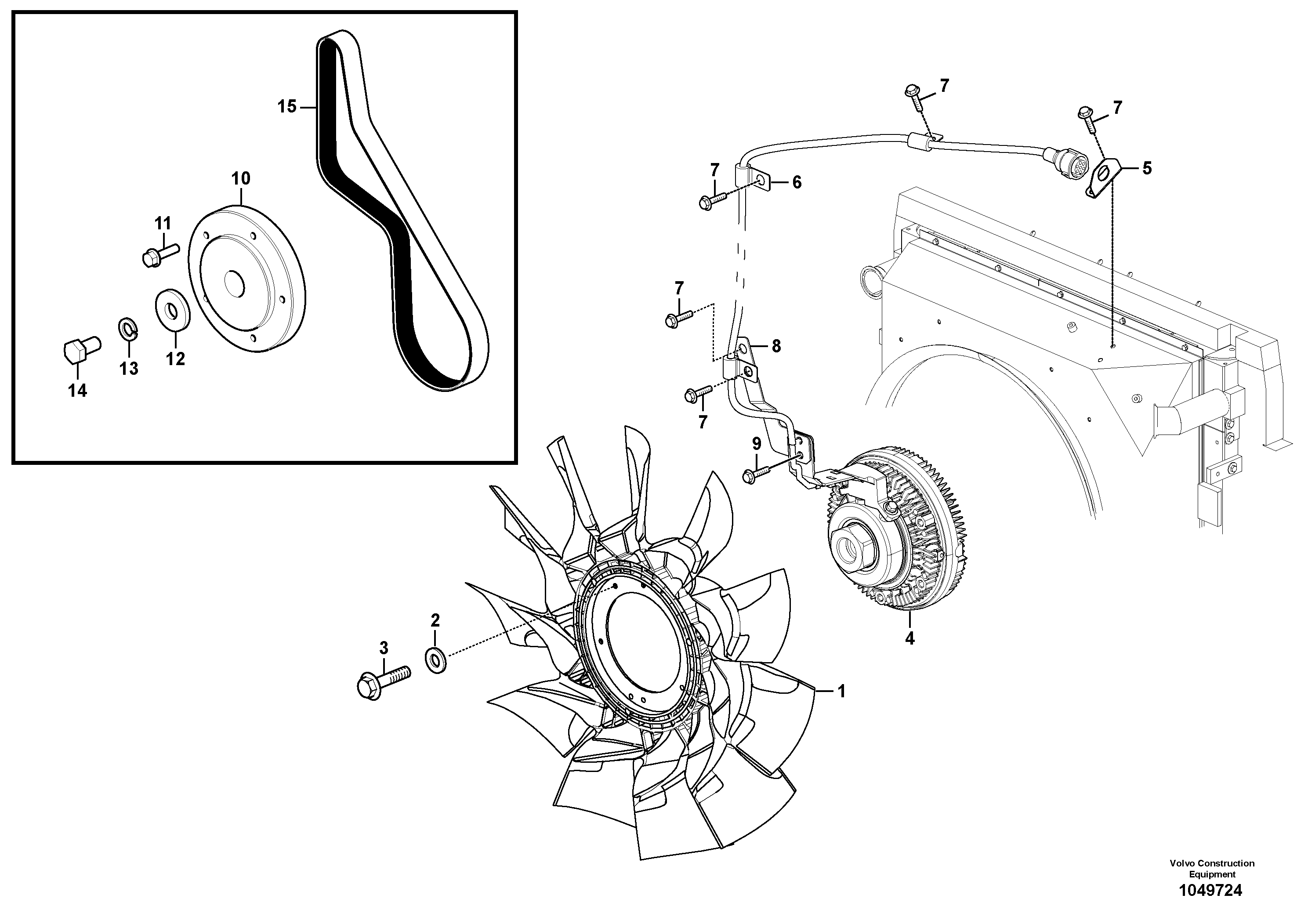 Freewheel Kit VOE14610190 VOLVO