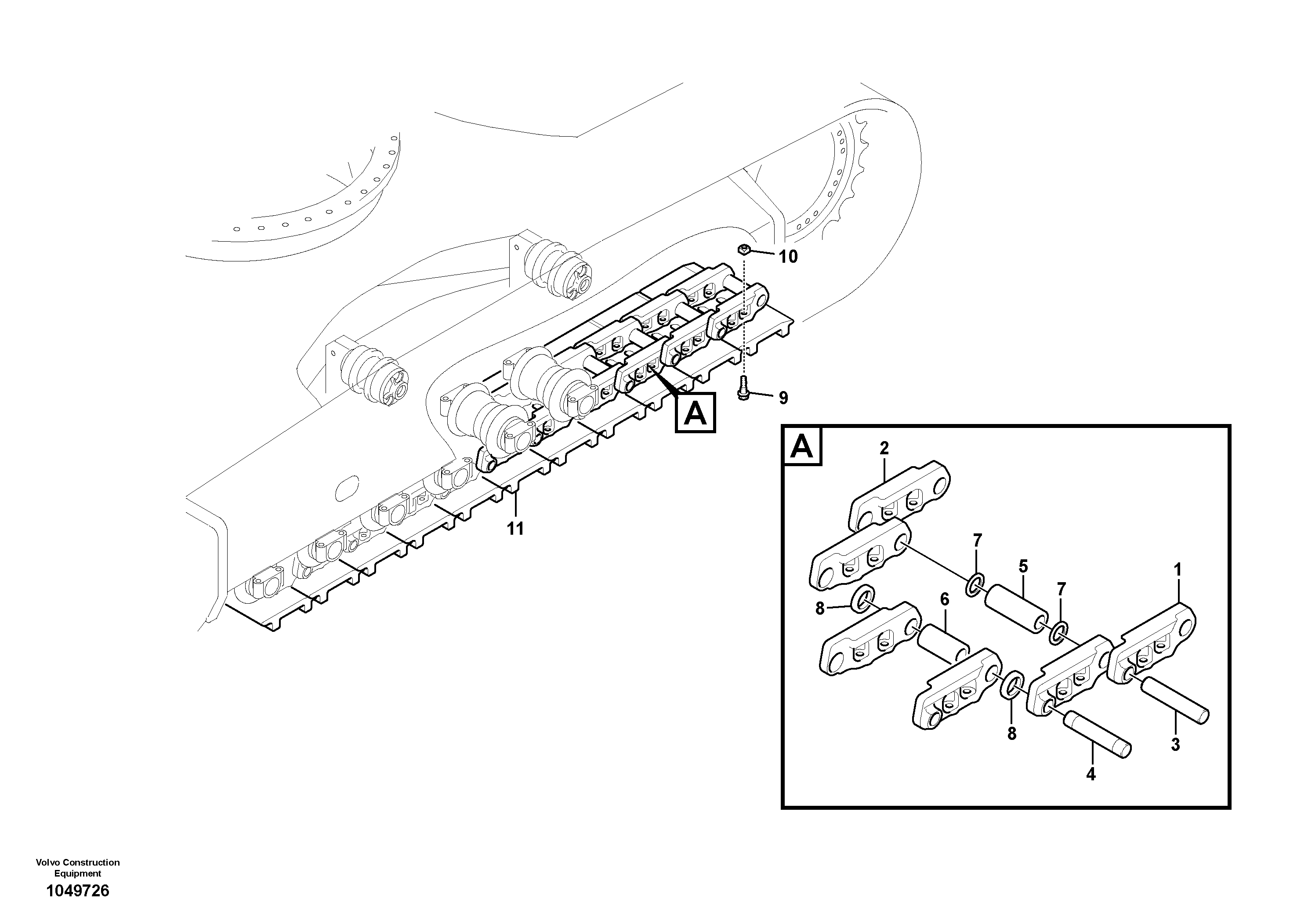 Sleeve VOE14674802 VOLVO