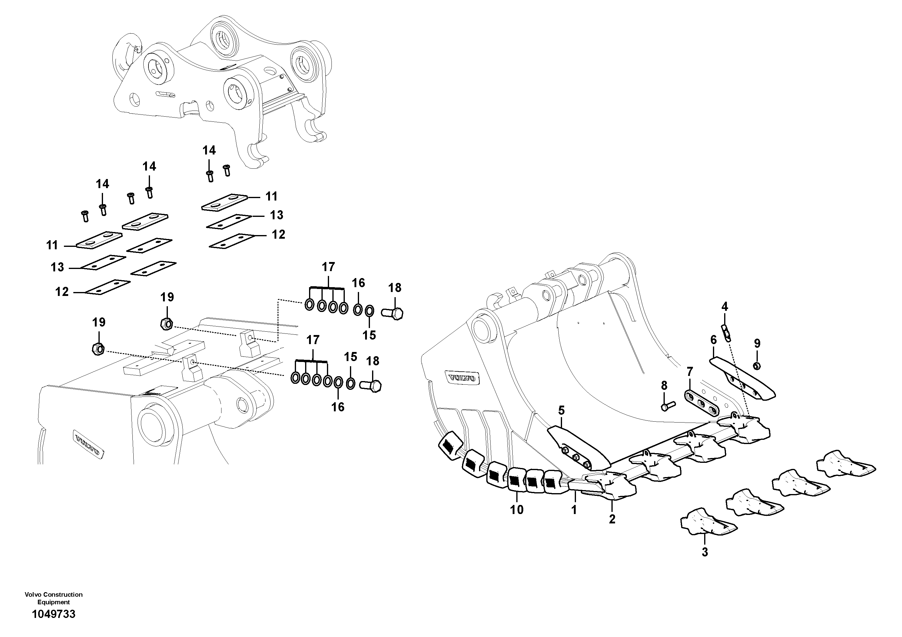 Edge protection VOE14668822 VOLVO