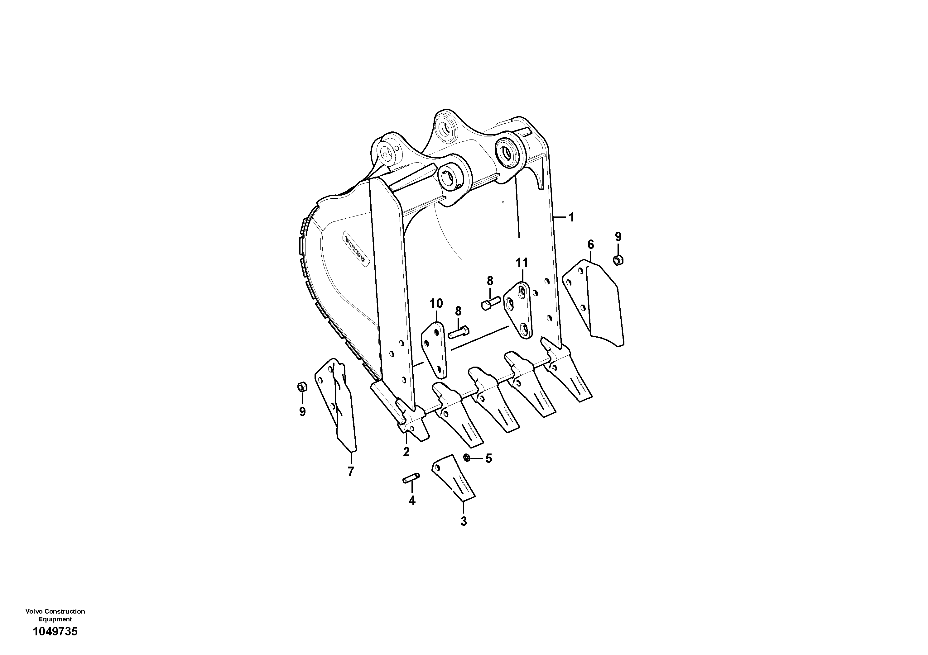 Cutting edge RM/VOE14702542 VOLVO
