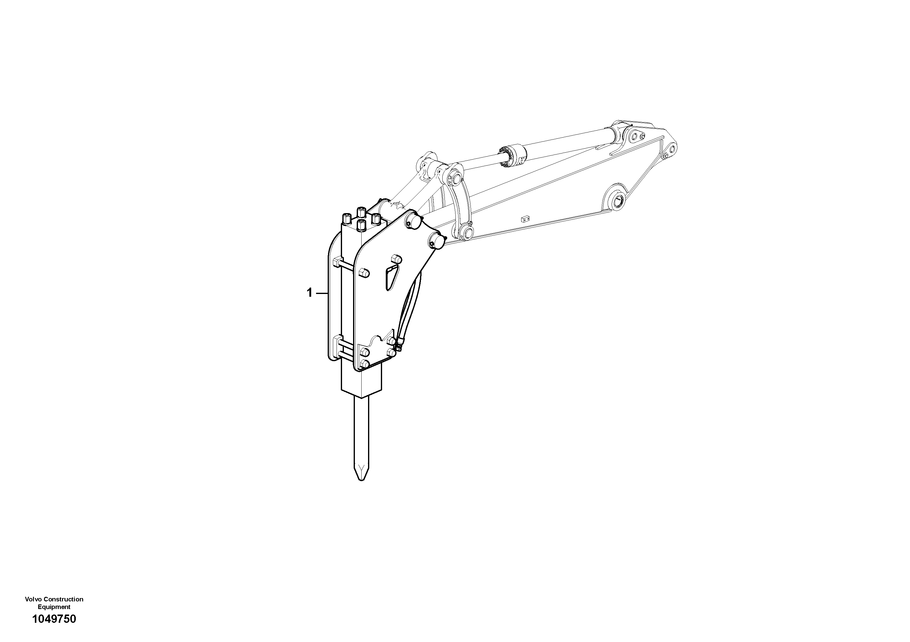 Lubricant Line VOE14666378 VOLVO