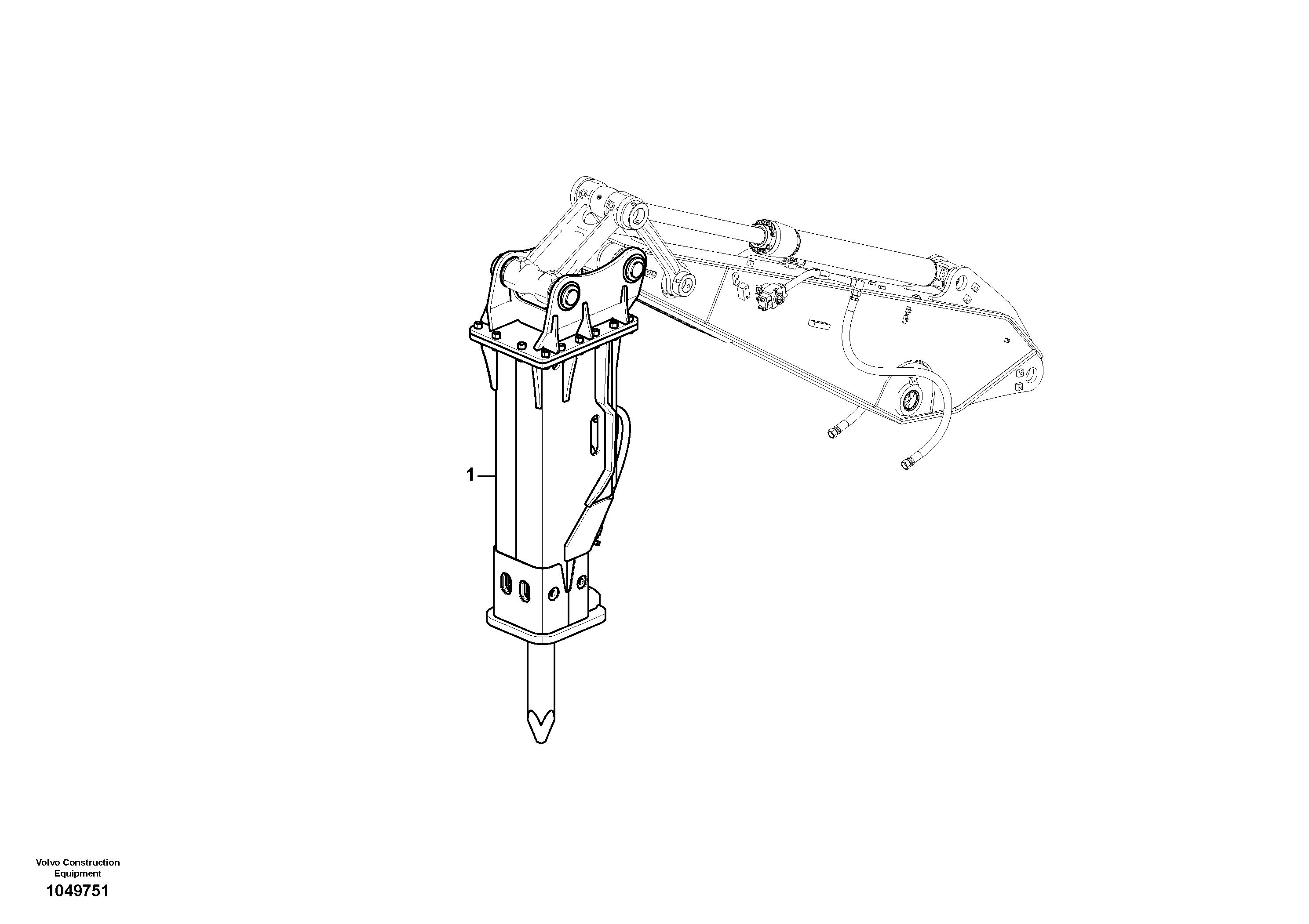 Lubricant Line VOE14669296 VOLVO