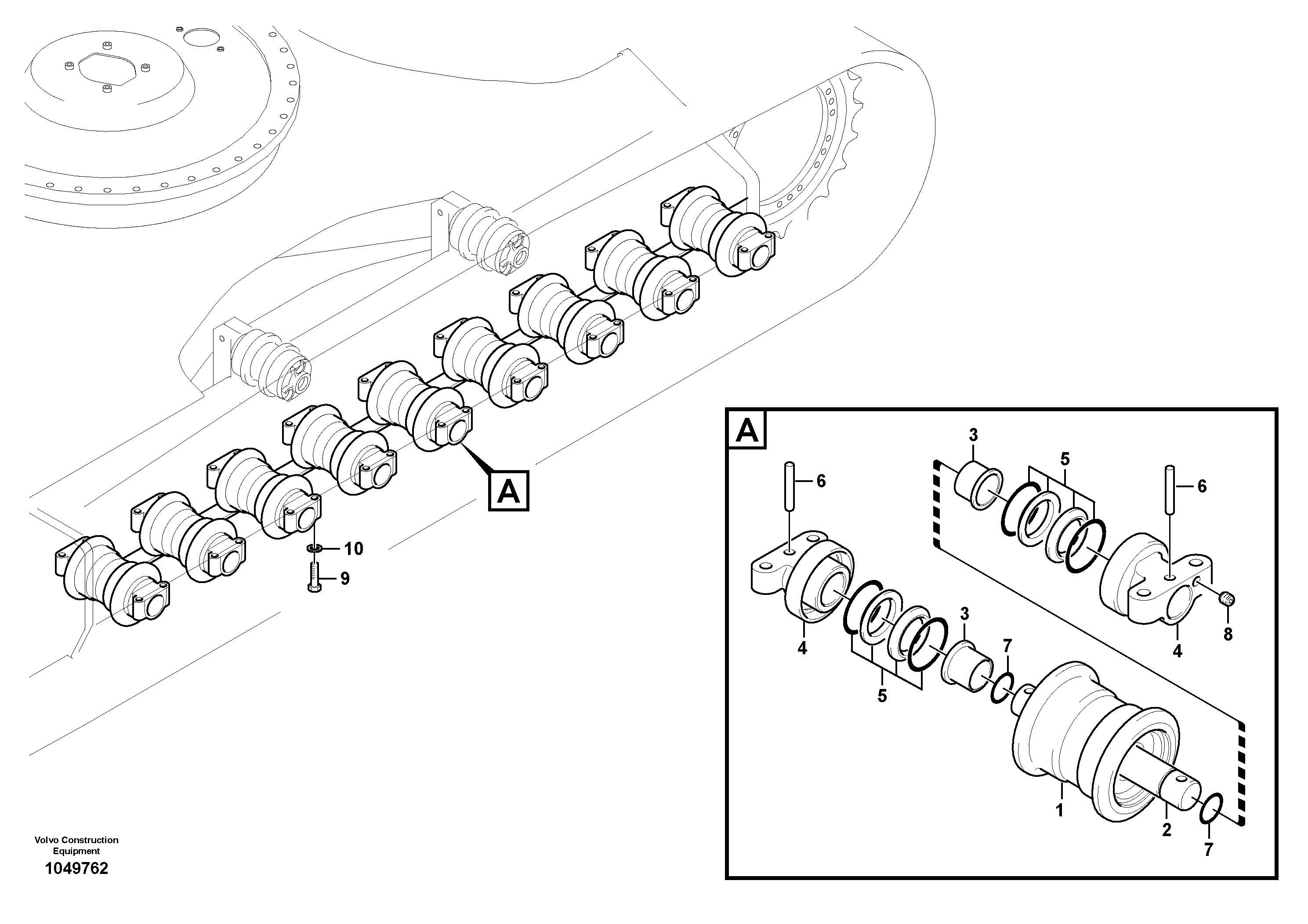 Cable harness,upper.s RM/VOE14679252 VOLVO