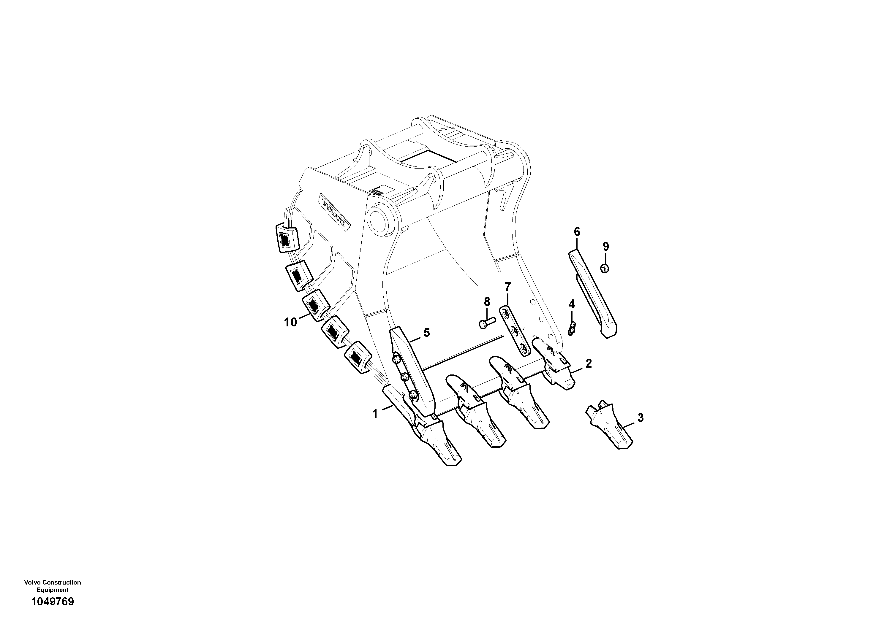 Cutting edge VOE14715498 VOLVO