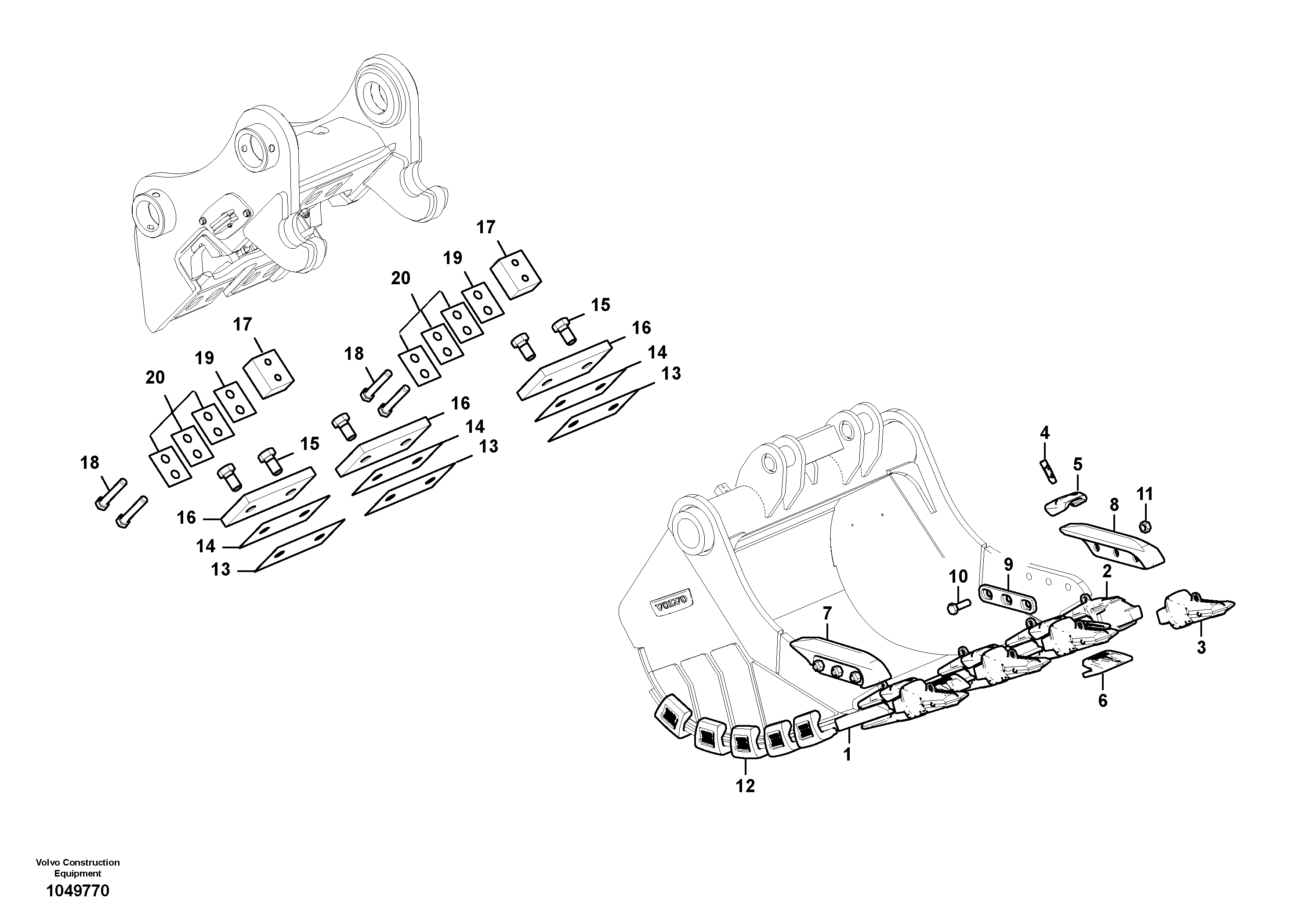 Cutting edge VOE14669909 VOLVO