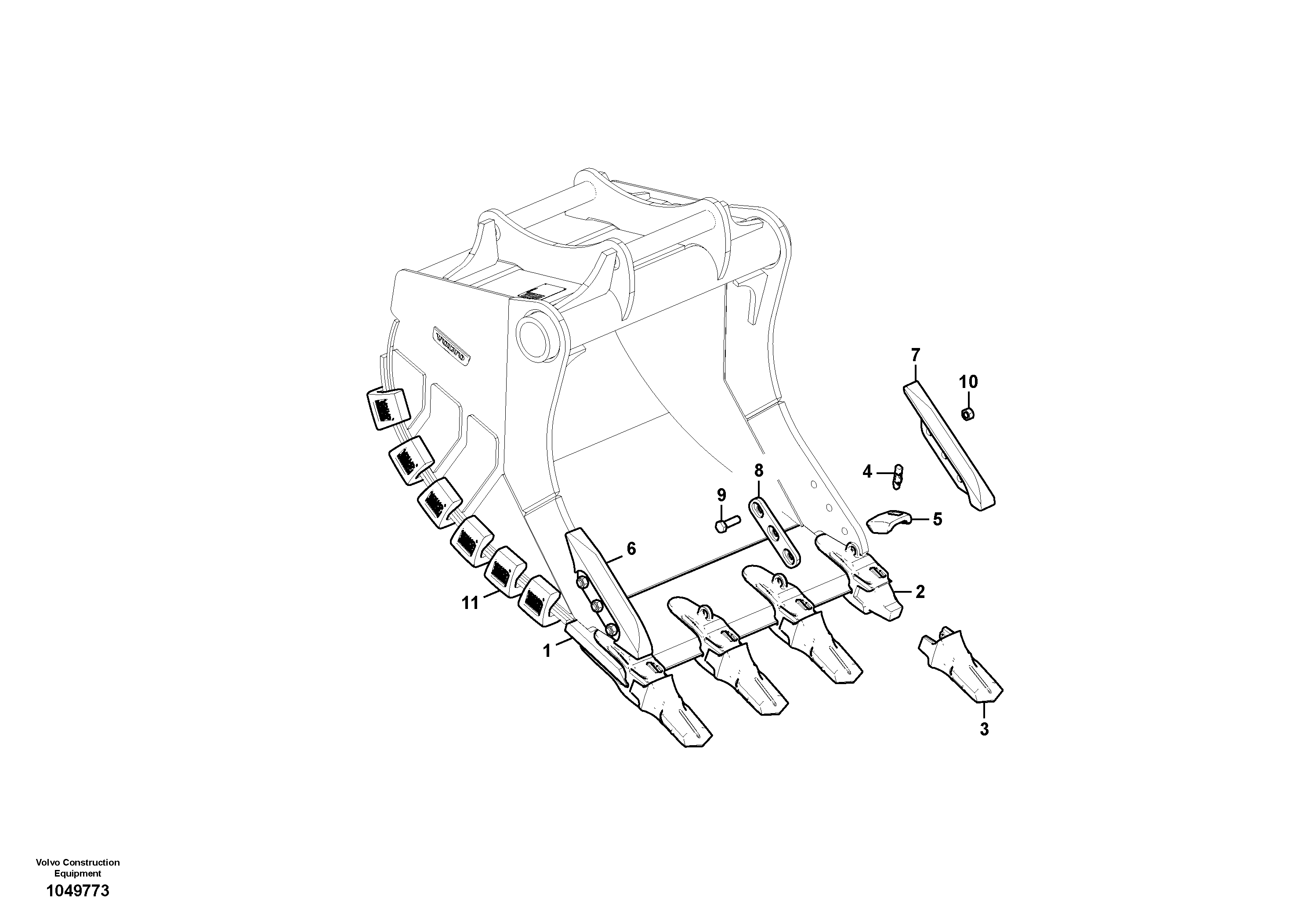 Cutting edge VOE14715026 VOLVO