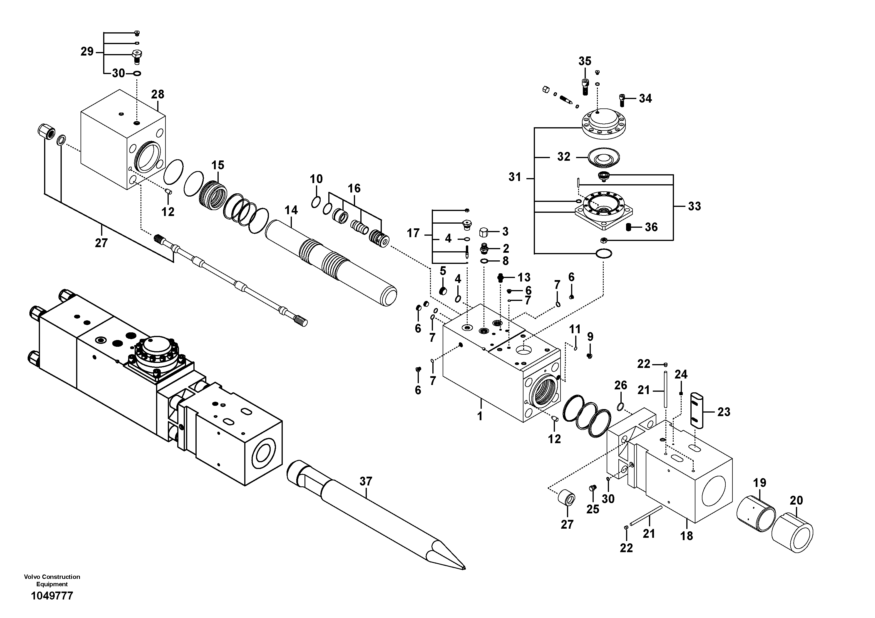 Adapter Kit VOE17231716 VOLVO
