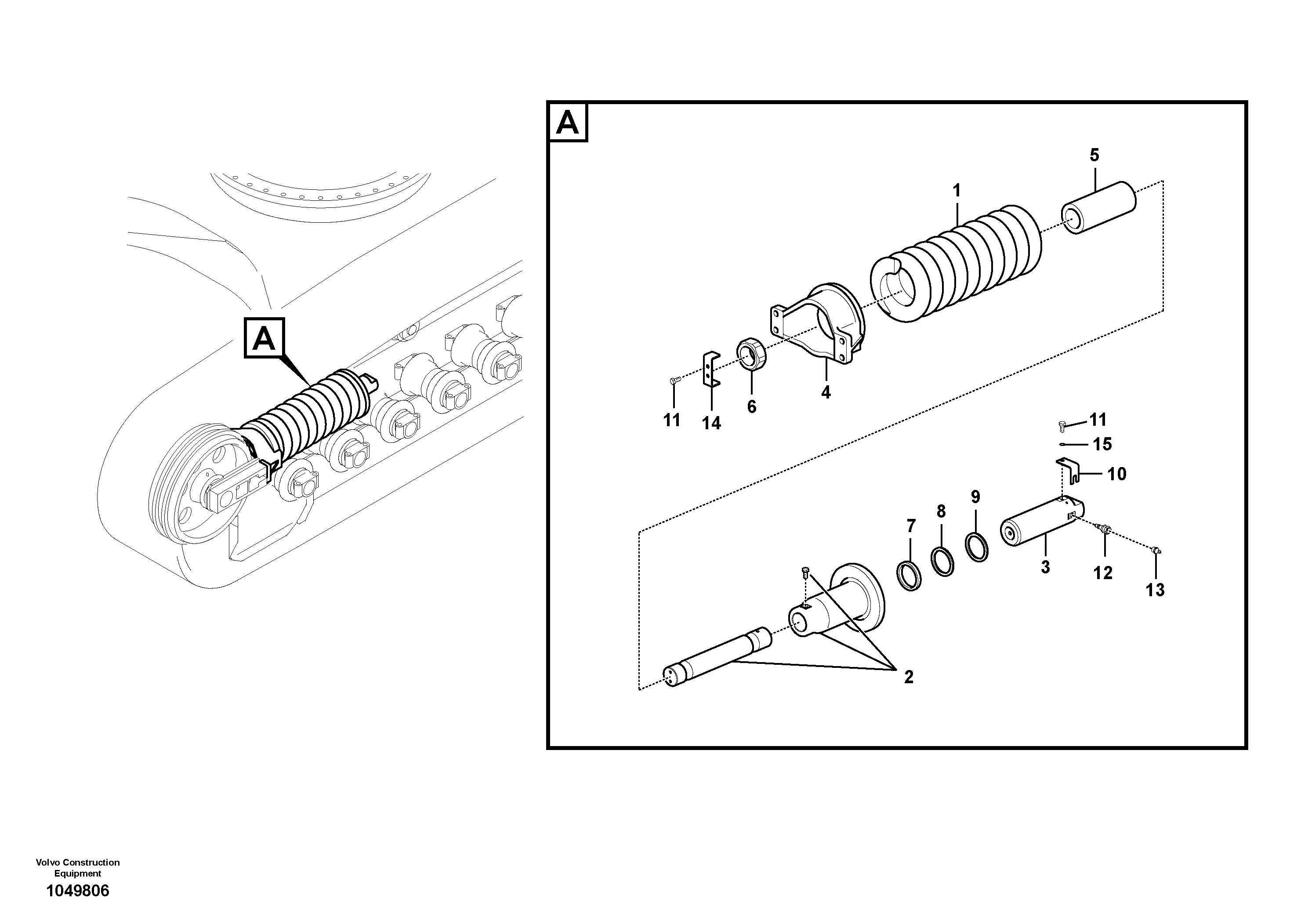 Release Arm VOE14613243 VOLVO