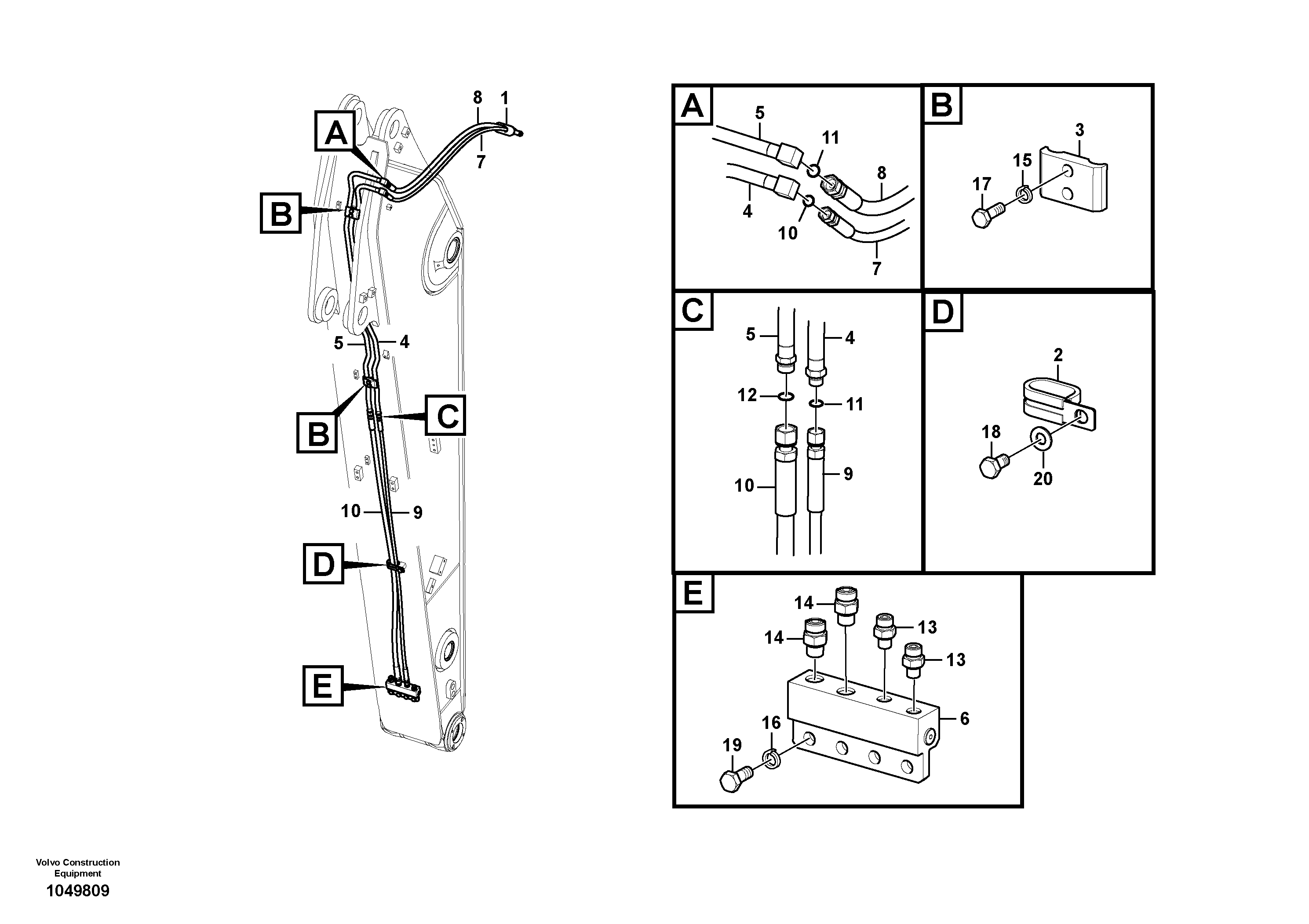 Press. lim. valve VOE14710584 VOLVO