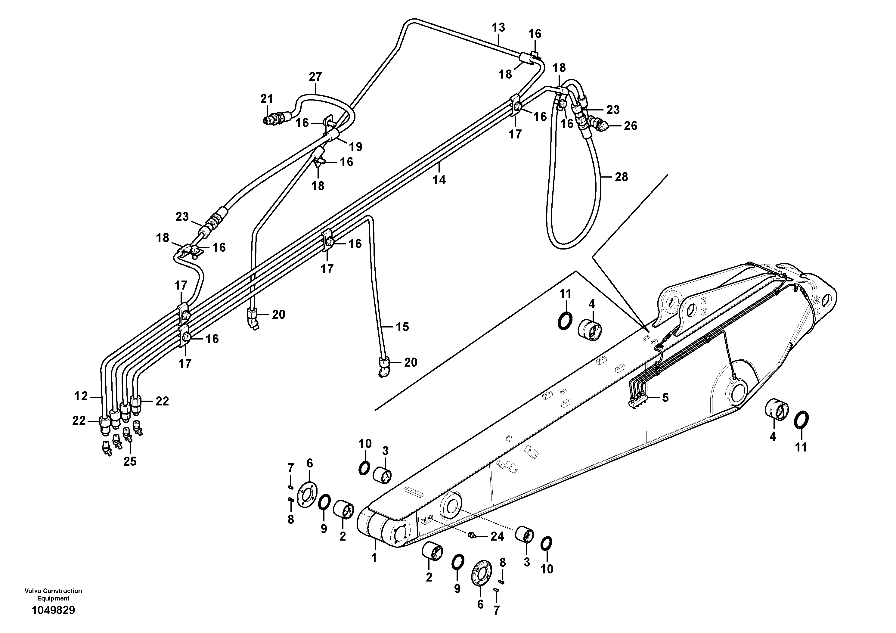 Disc wheel - ET 30 VOE14707027 VOLVO