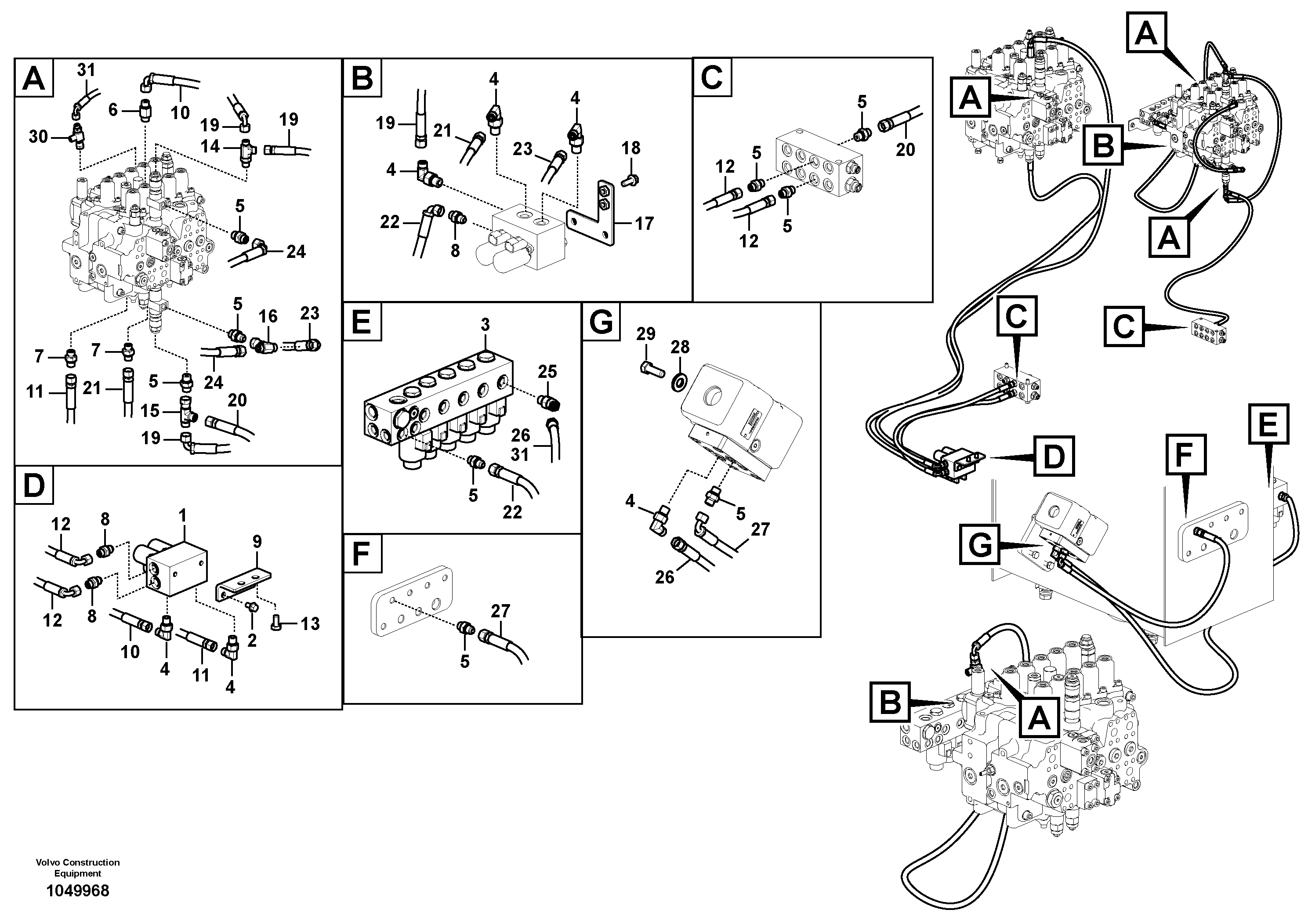 Timing gear casing VOE937191 VOLVO