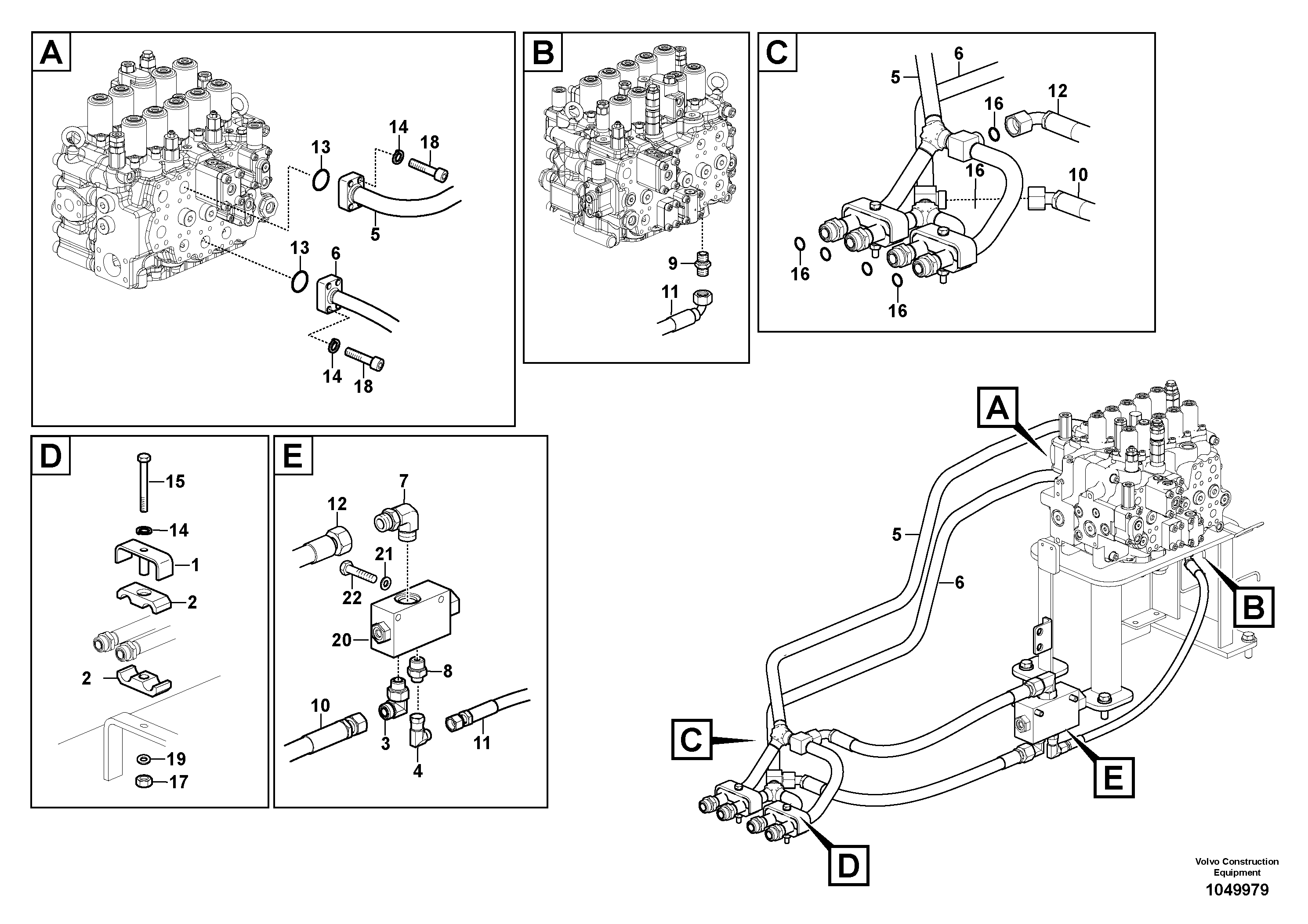 Press. lim. valve RM/VOE14677892 VOLVO