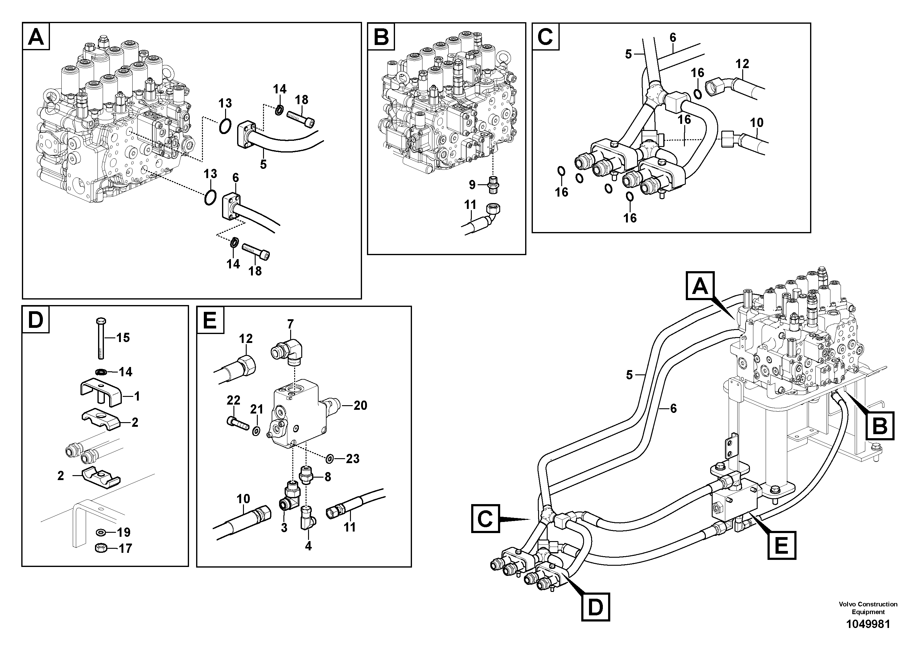 Shim VOE14614946 VOLVO