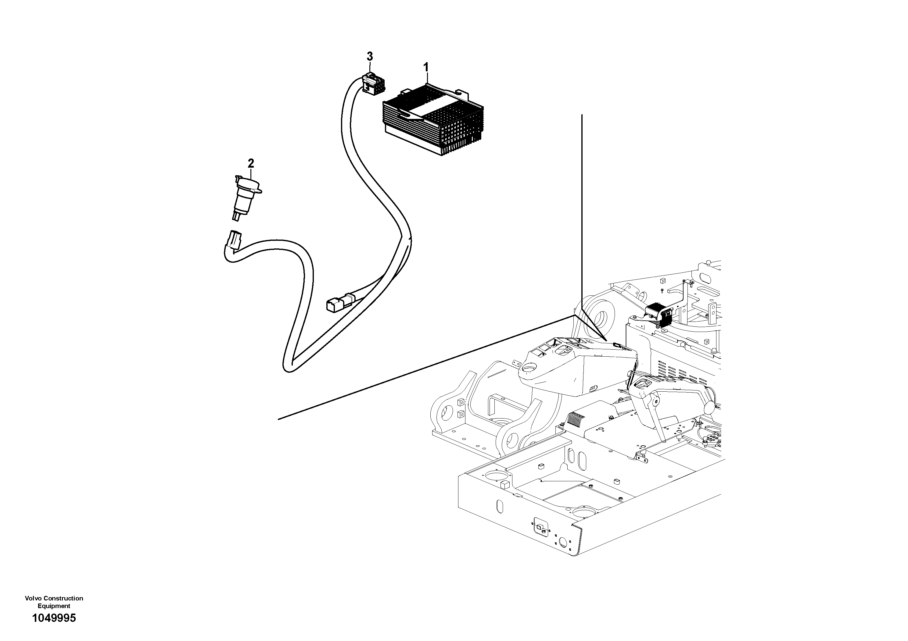 Support Leg VOE14685758 VOLVO