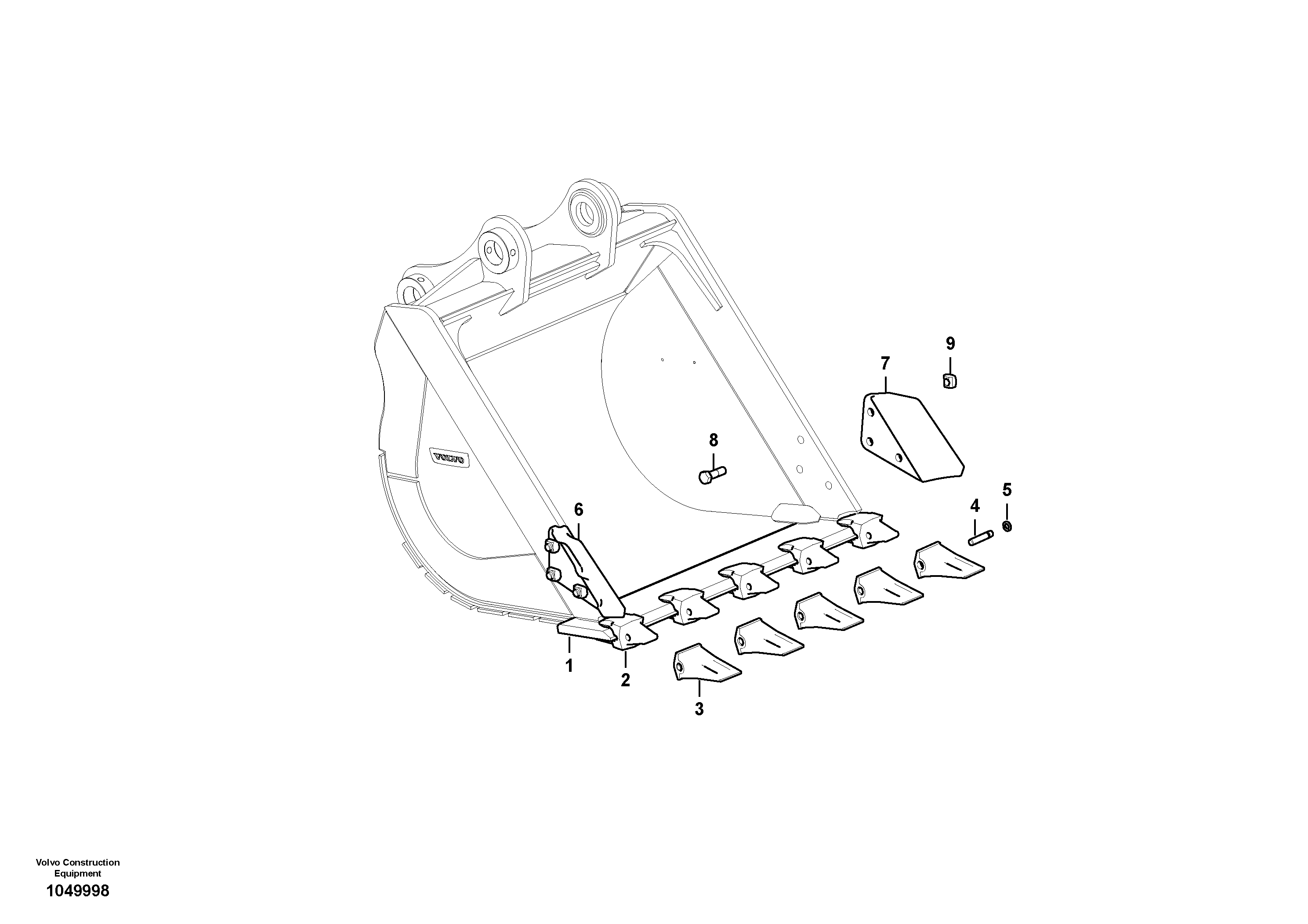 Cutting edge VOE14668556 VOLVO