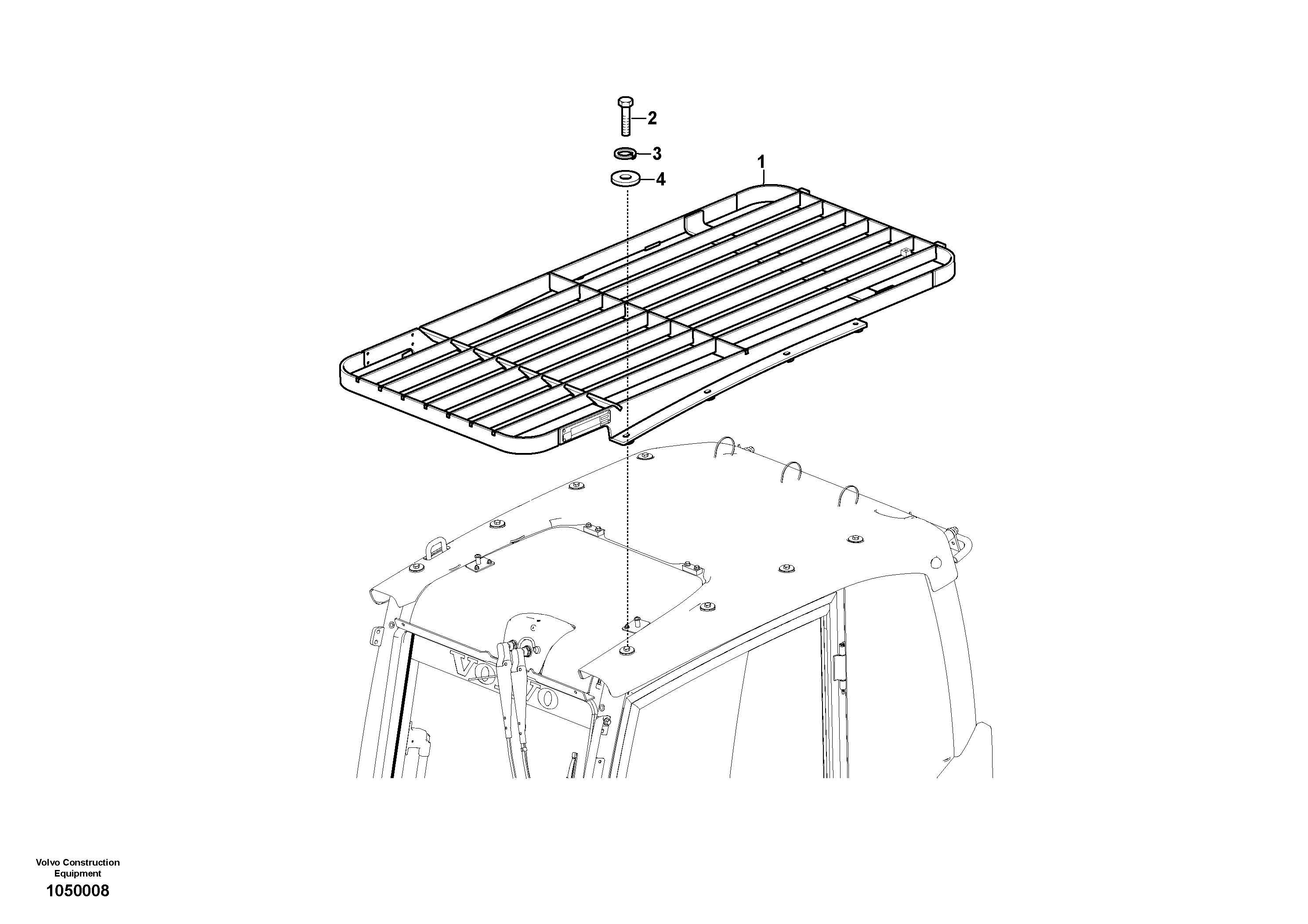 Park Brk Cover VOE14701458 VOLVO