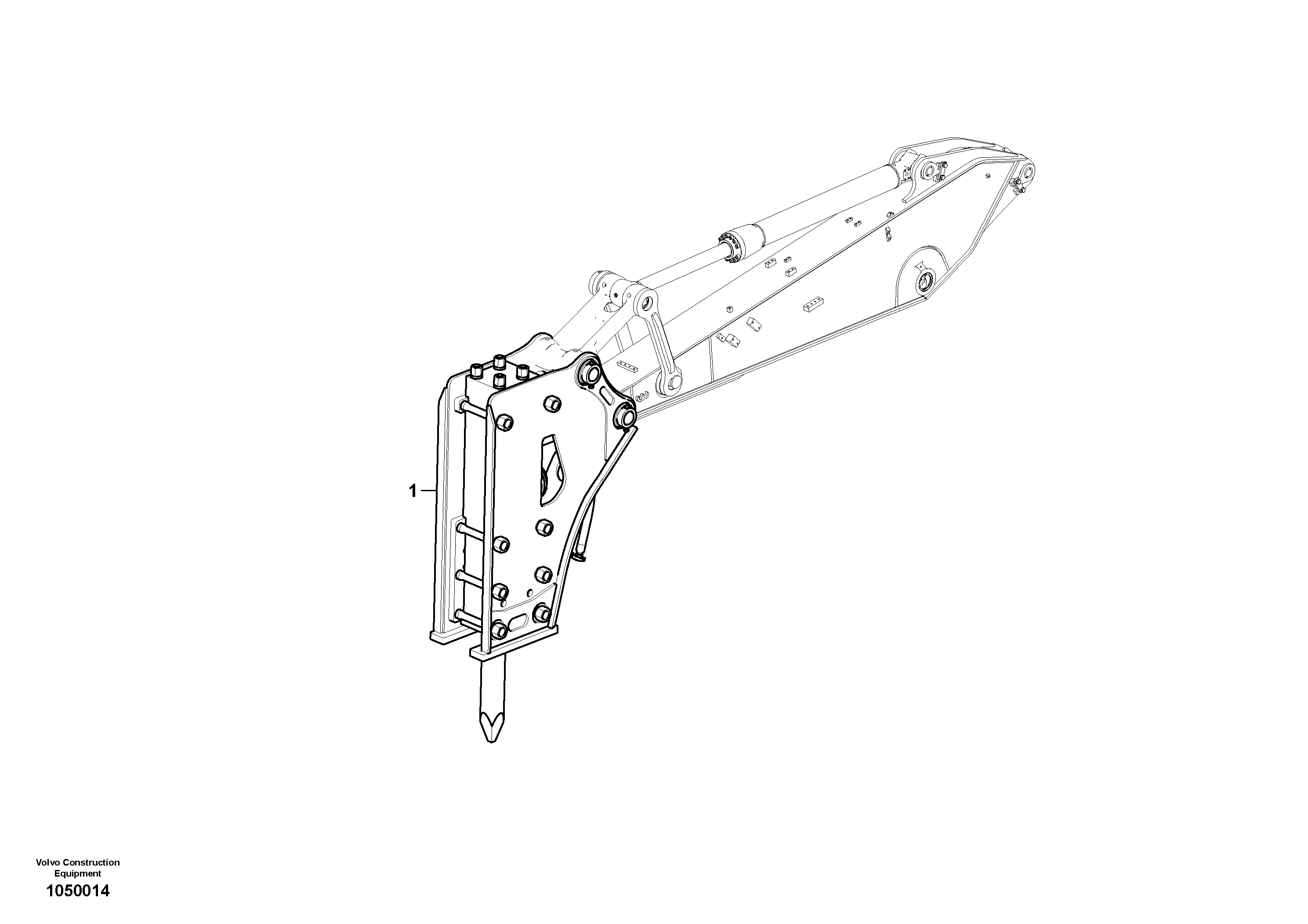 Lubricant Line VOE14671888 VOLVO