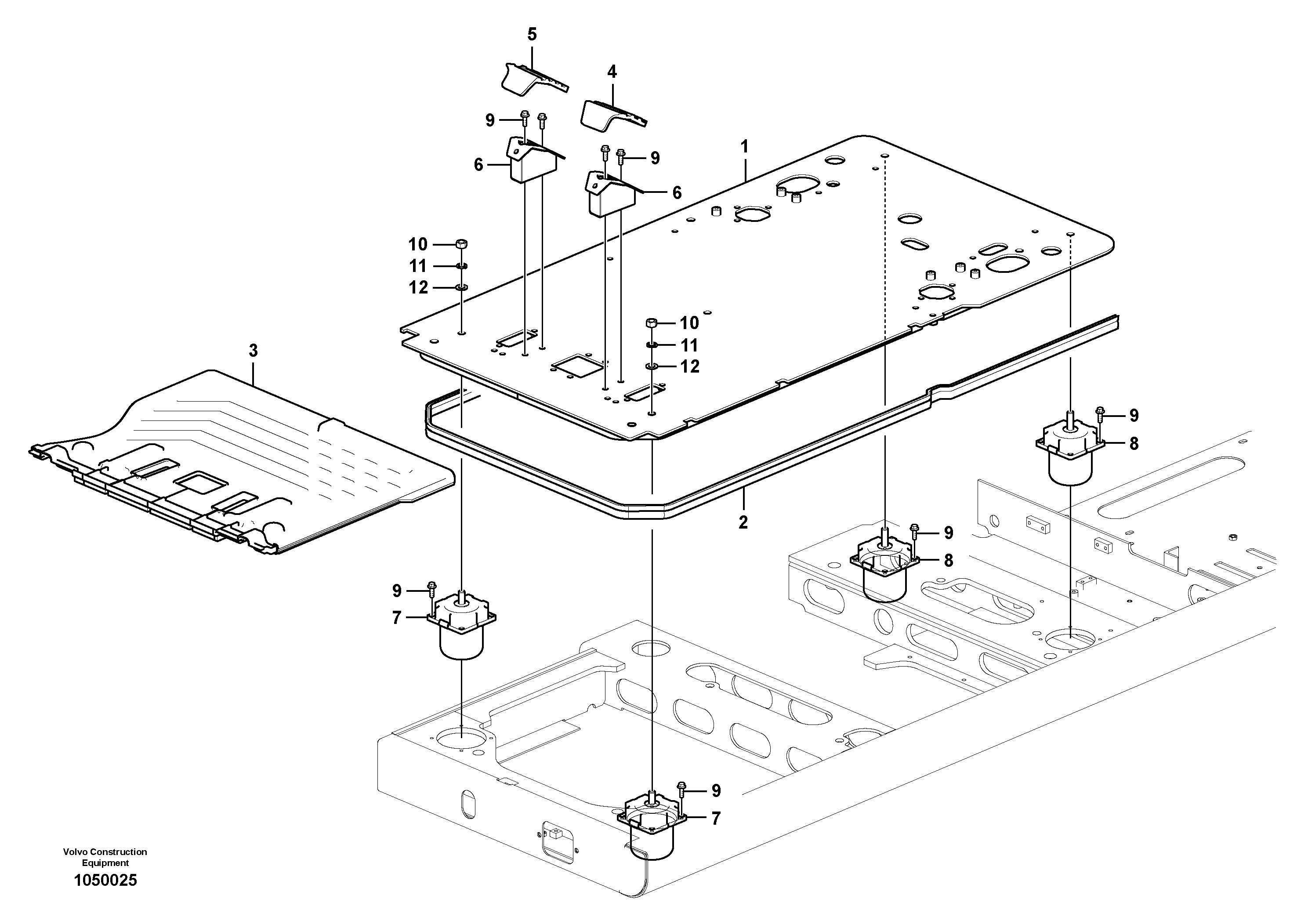 Rec.housing VOE14692900 VOLVO
