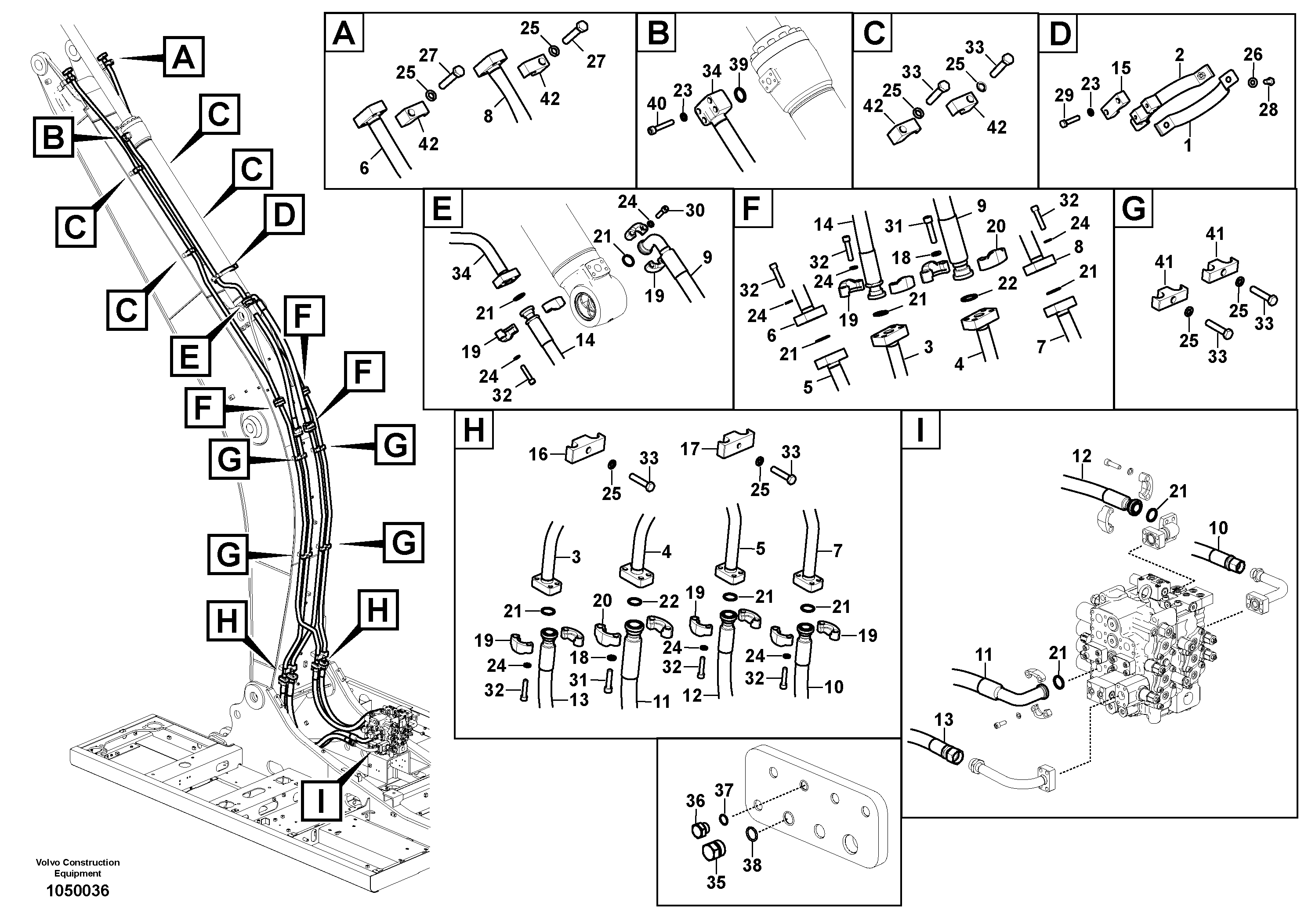 Mounting rail VOE997438 VOLVO