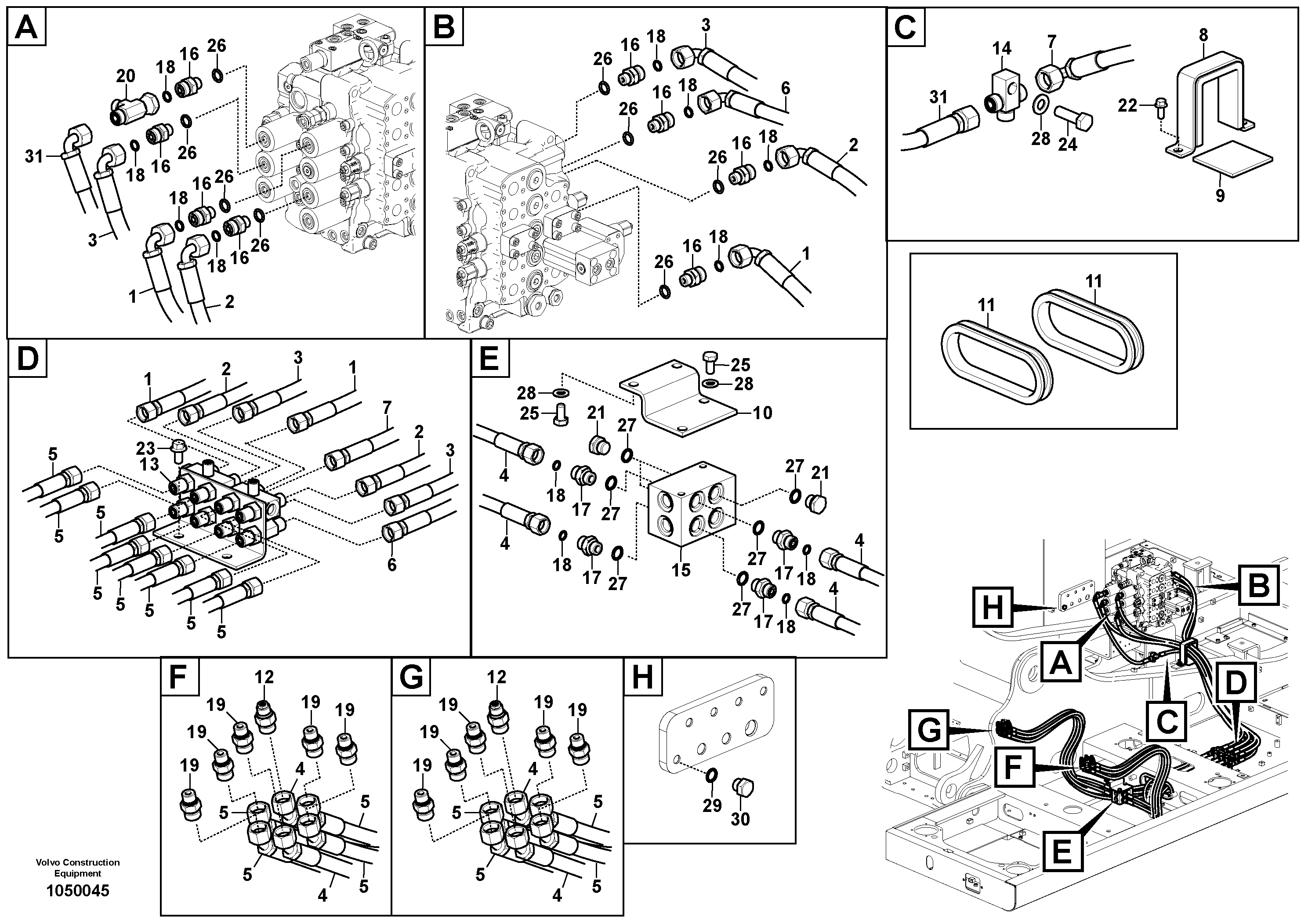 Valve Assembly, Stop VOE14667623 VOLVO