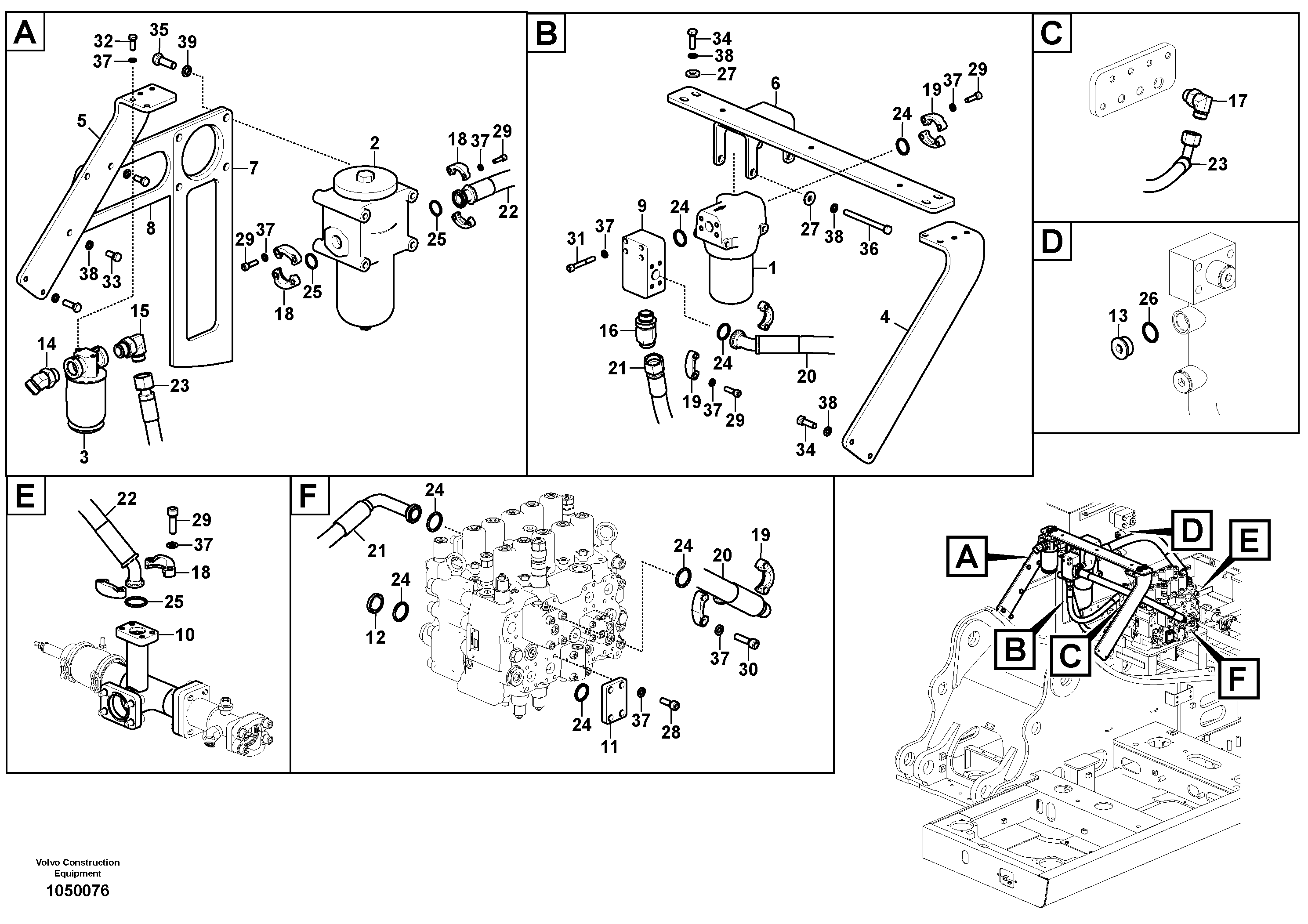Timing gear casing VOE16229922 VOLVO