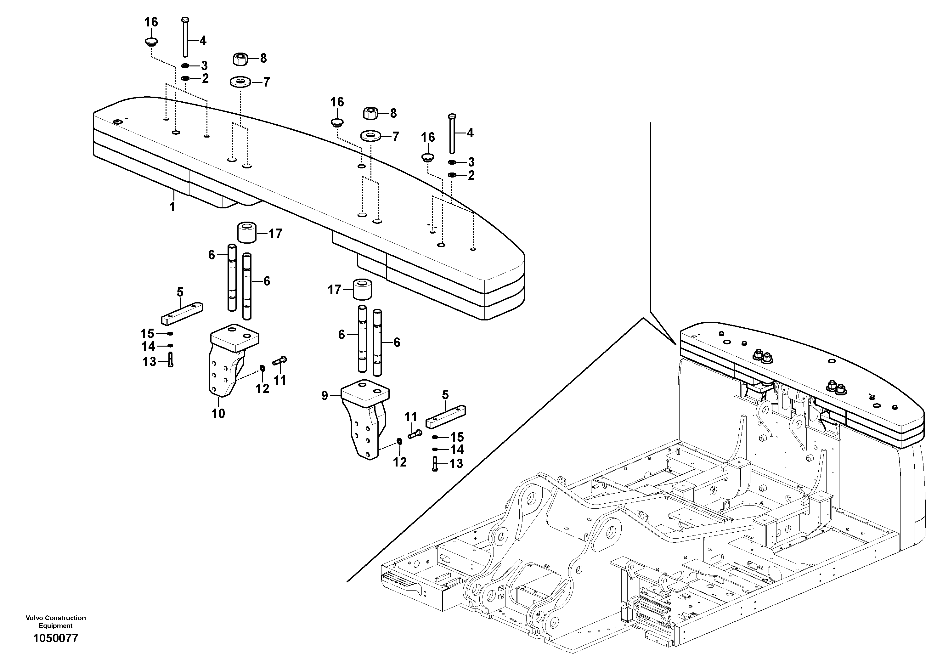 Digging Arm VOE14636468 VOLVO