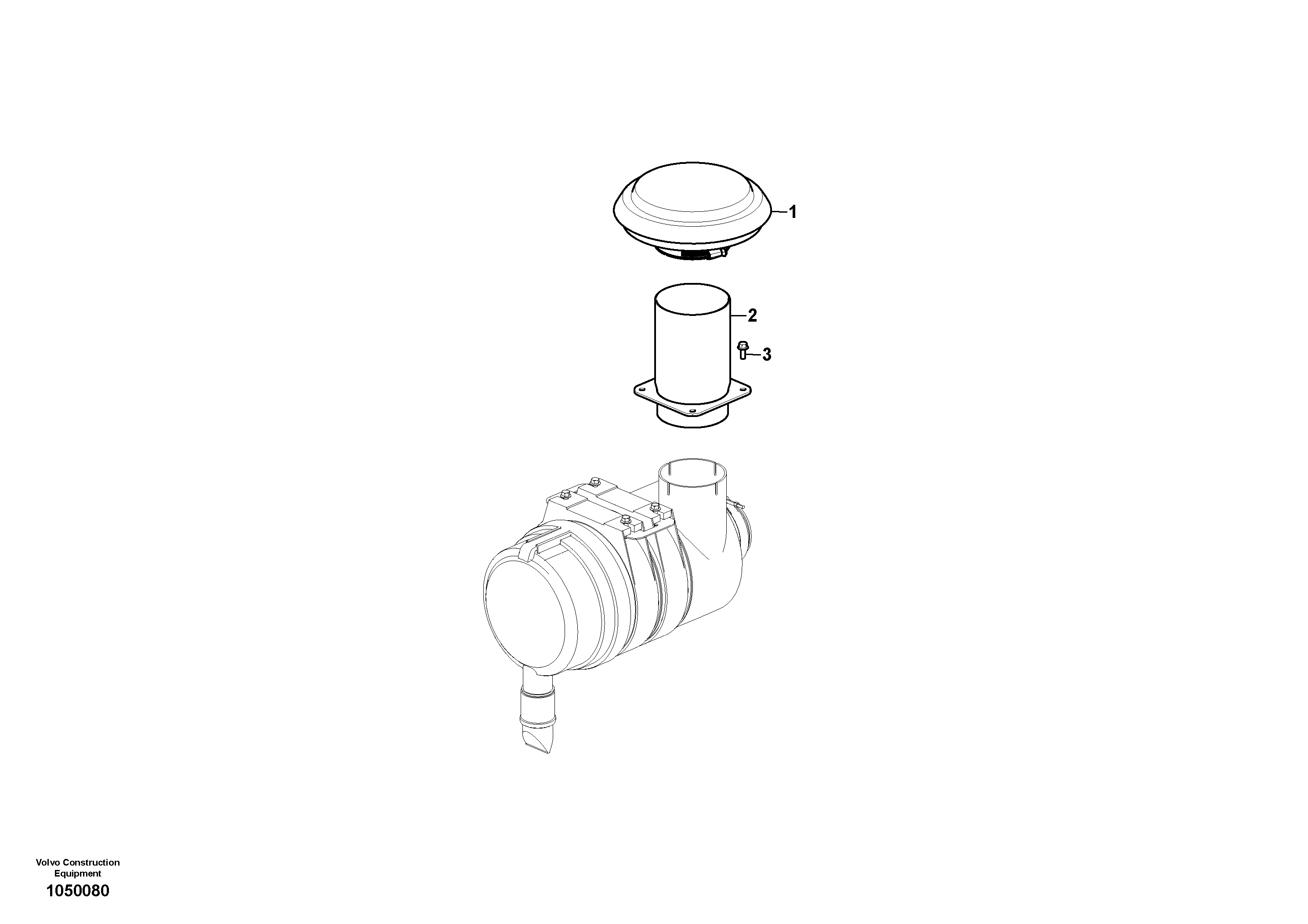 Air Duct VOE14696777 VOLVO