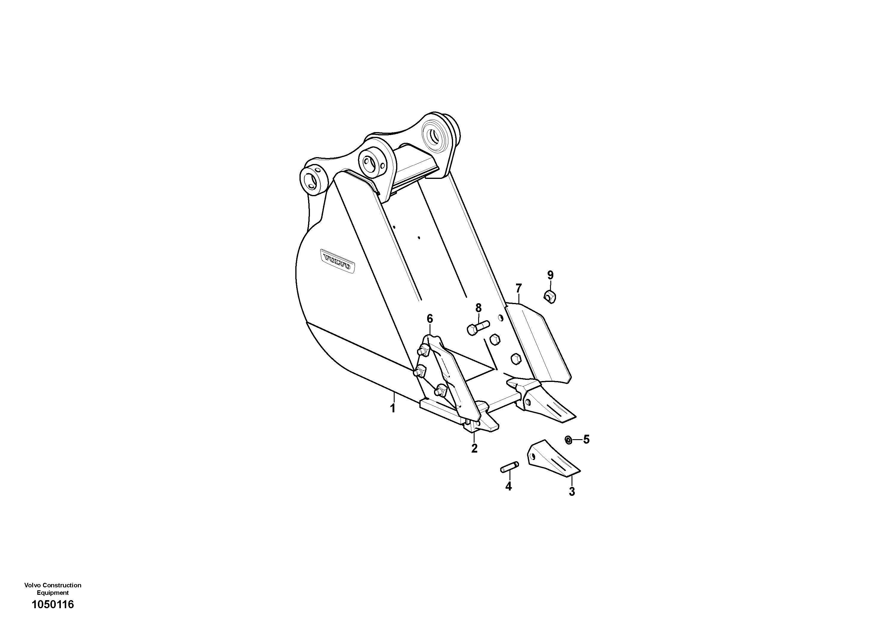 Cutting edge VOE14706948 VOLVO