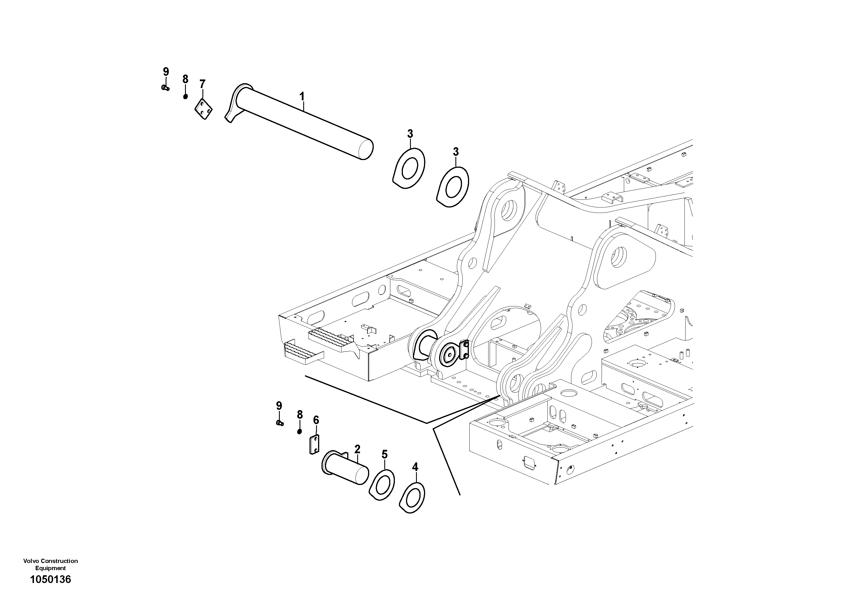 R Window Wiper VOE14680285 VOLVO