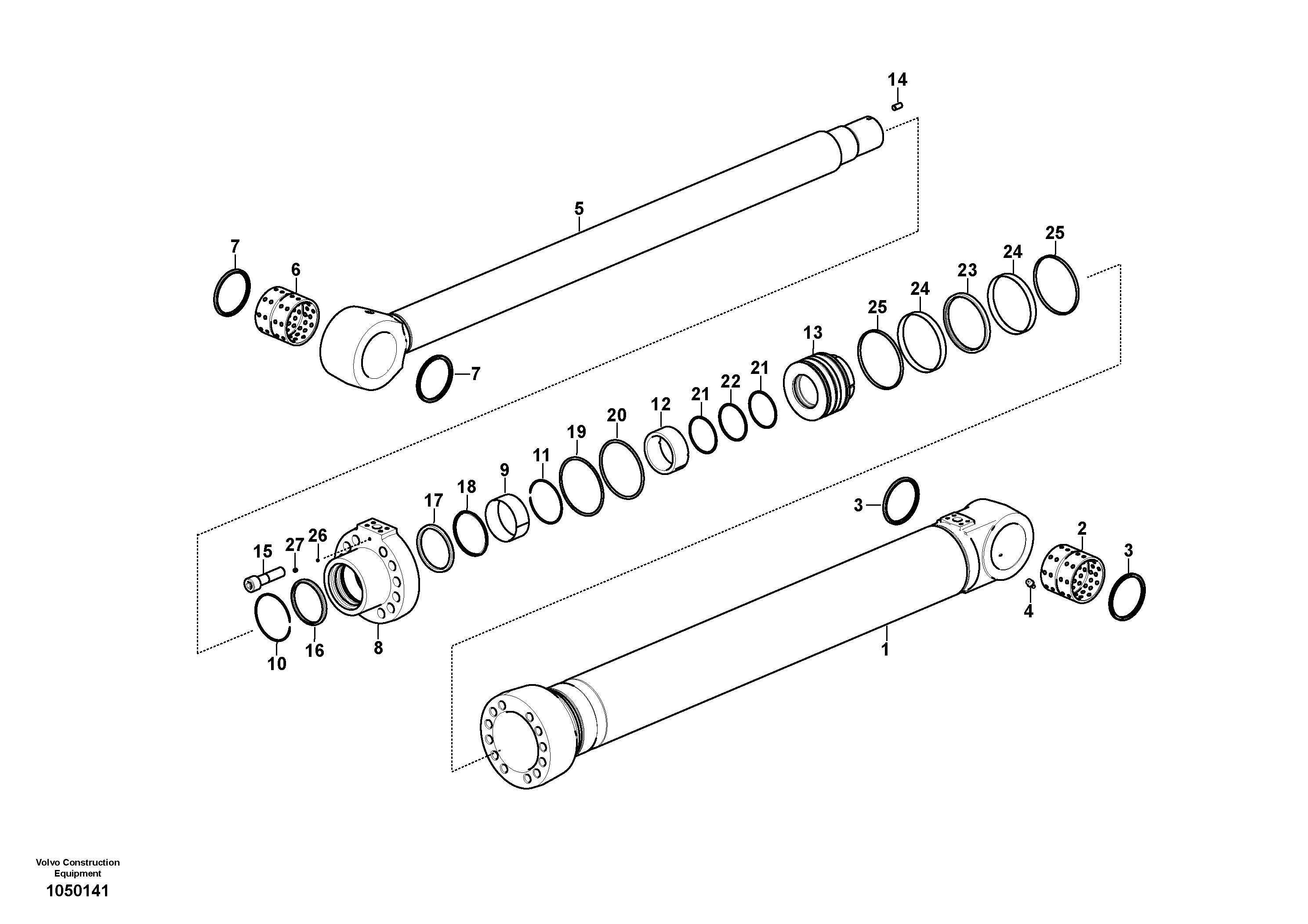 Rod VOE14682075 VOLVO
