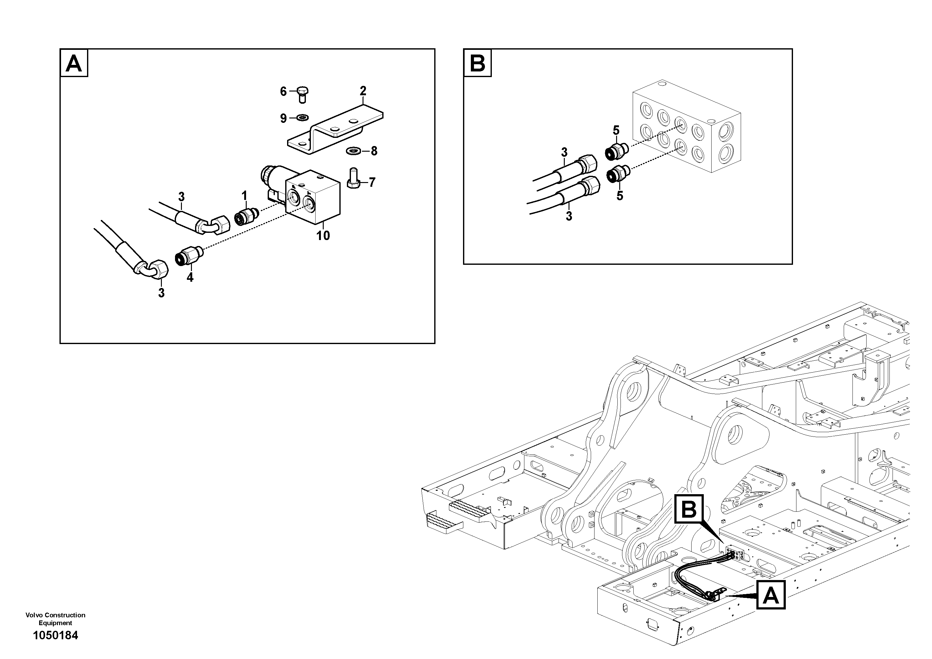 Seat frame VOE14647747 VOLVO