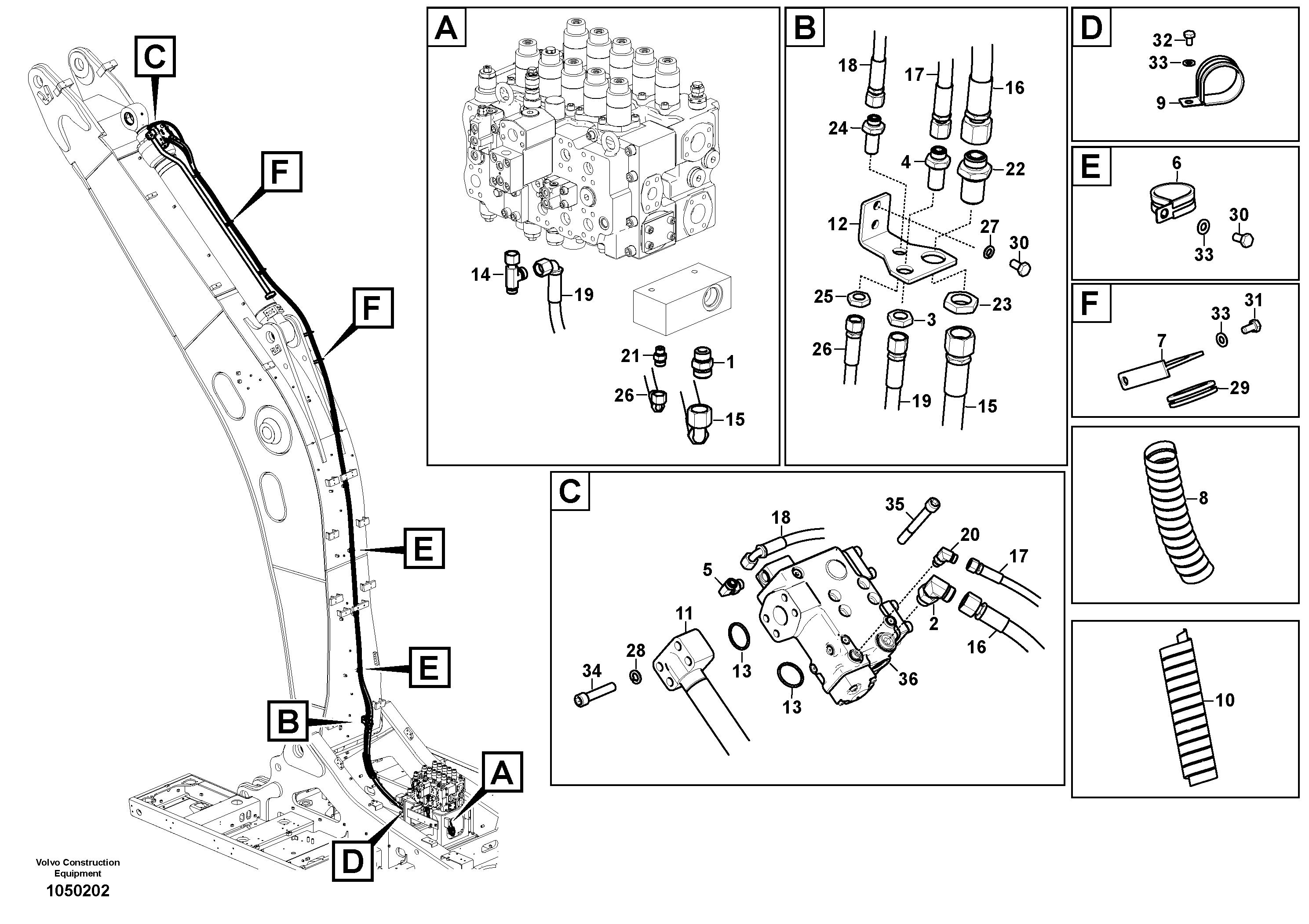 Seat frame VOE14599641 VOLVO