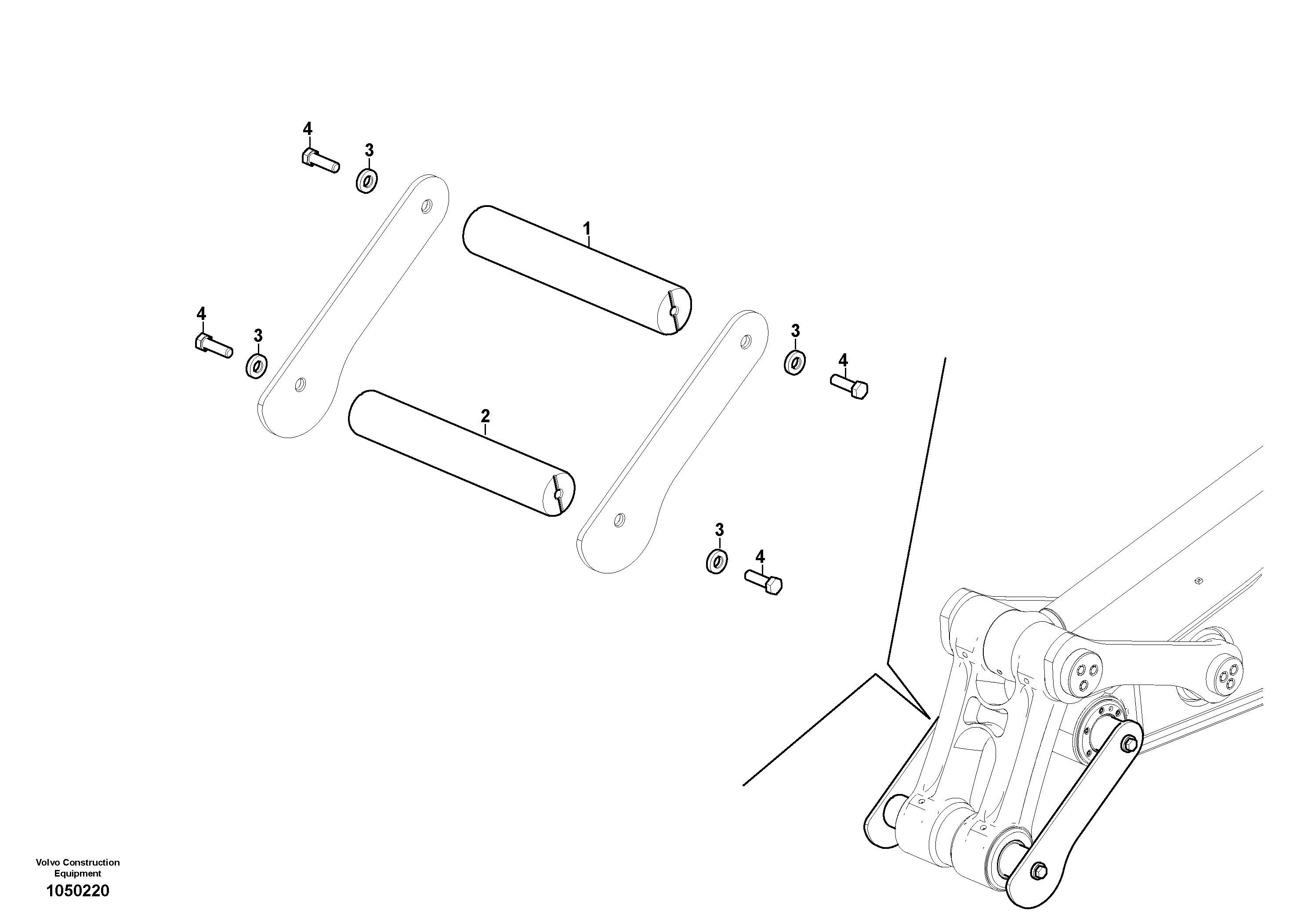 Swg Lk Cylinder RM/VOE14702971 VOLVO
