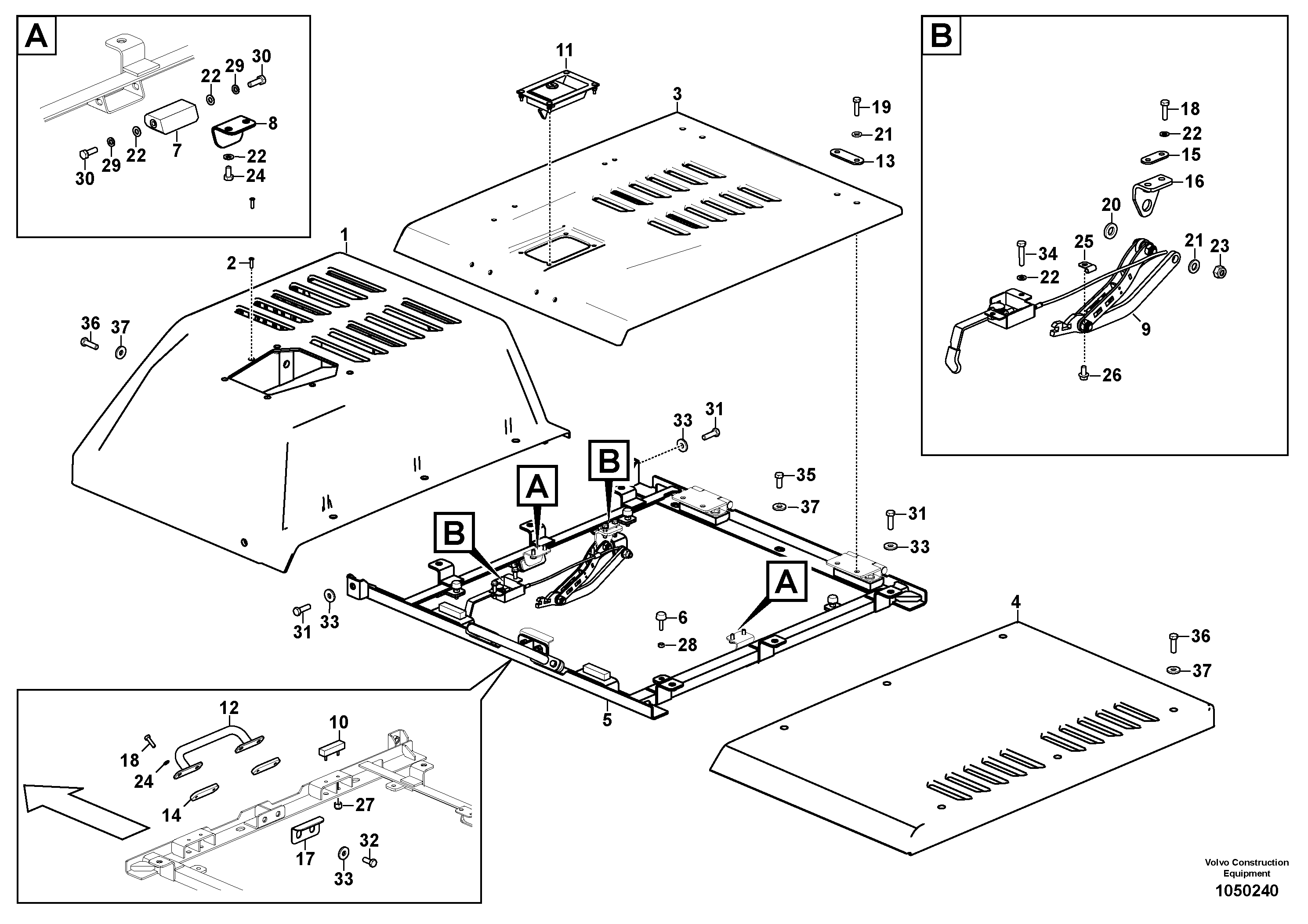 Return filter VOE14689654 VOLVO