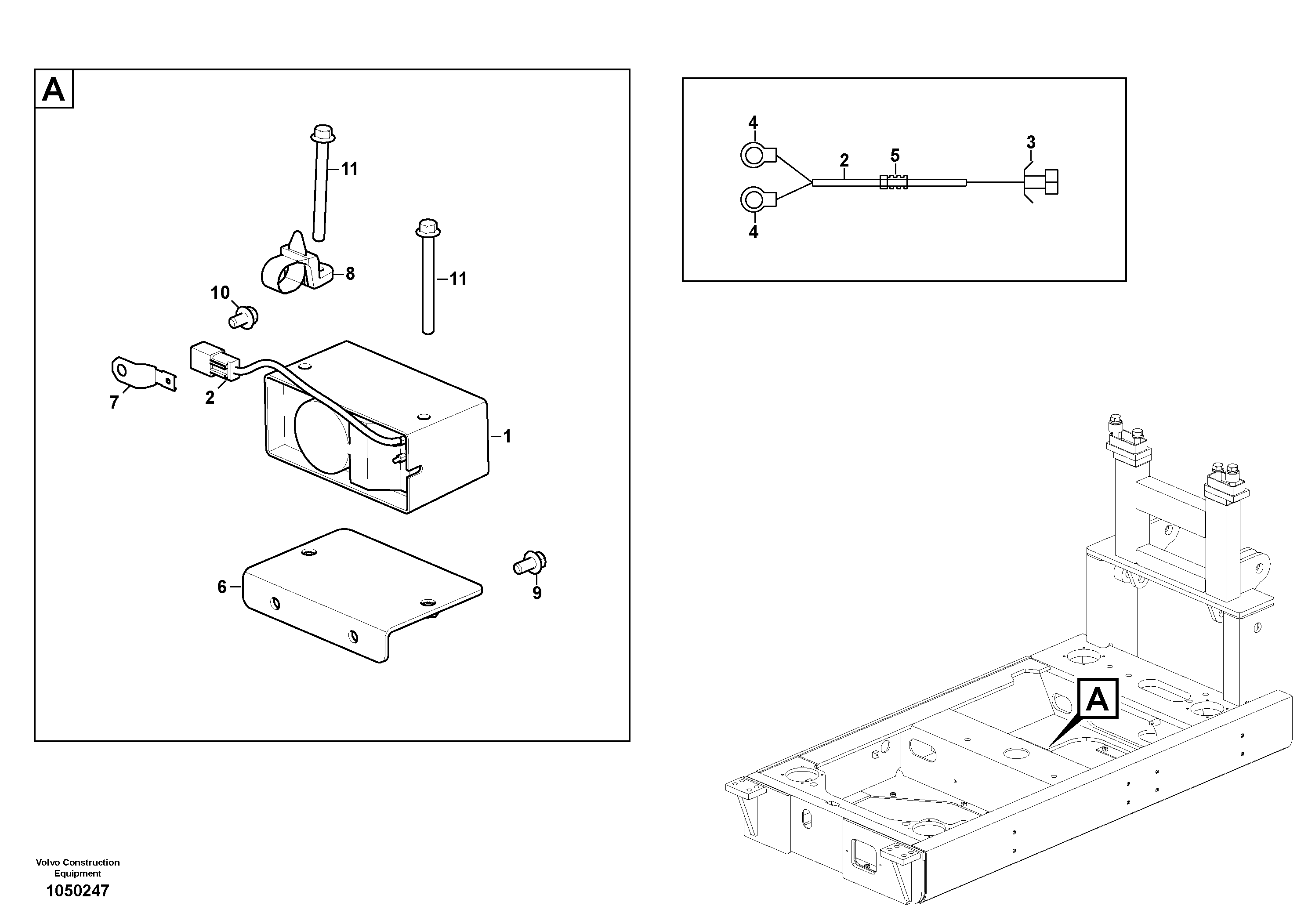 Support Section VOE970787 VOLVO