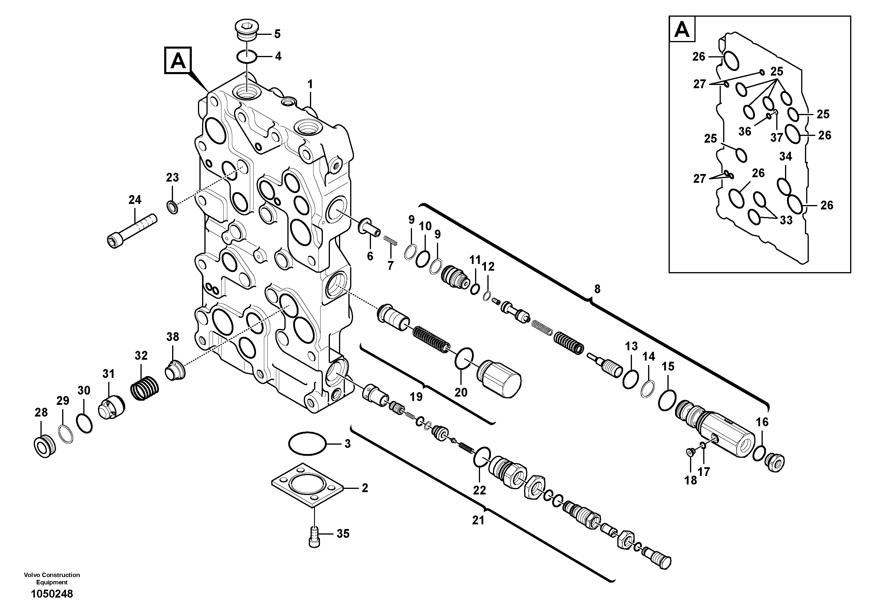 Приборы VOE14597193 VOLVO