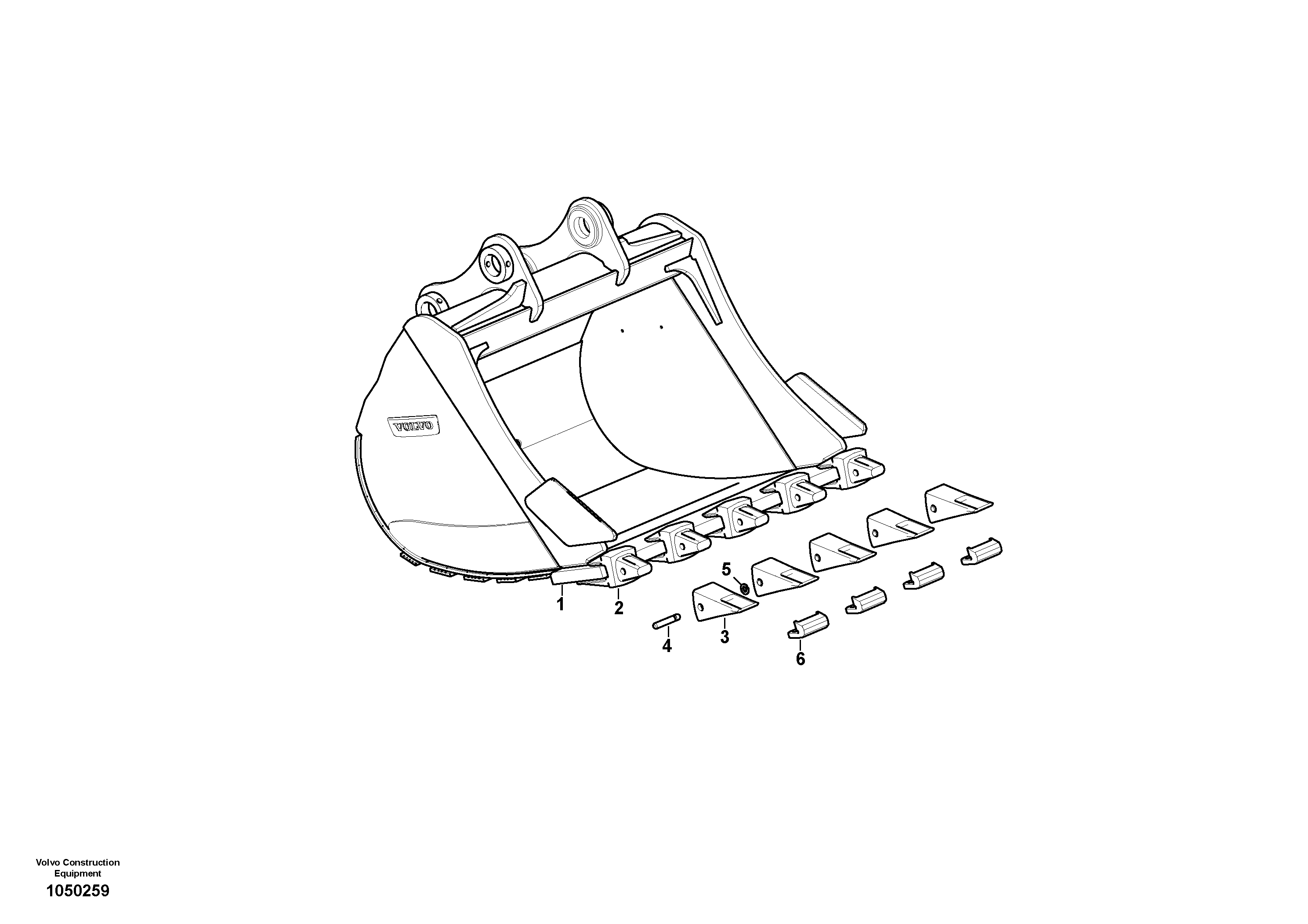 Rec.housing VOE14705145 VOLVO