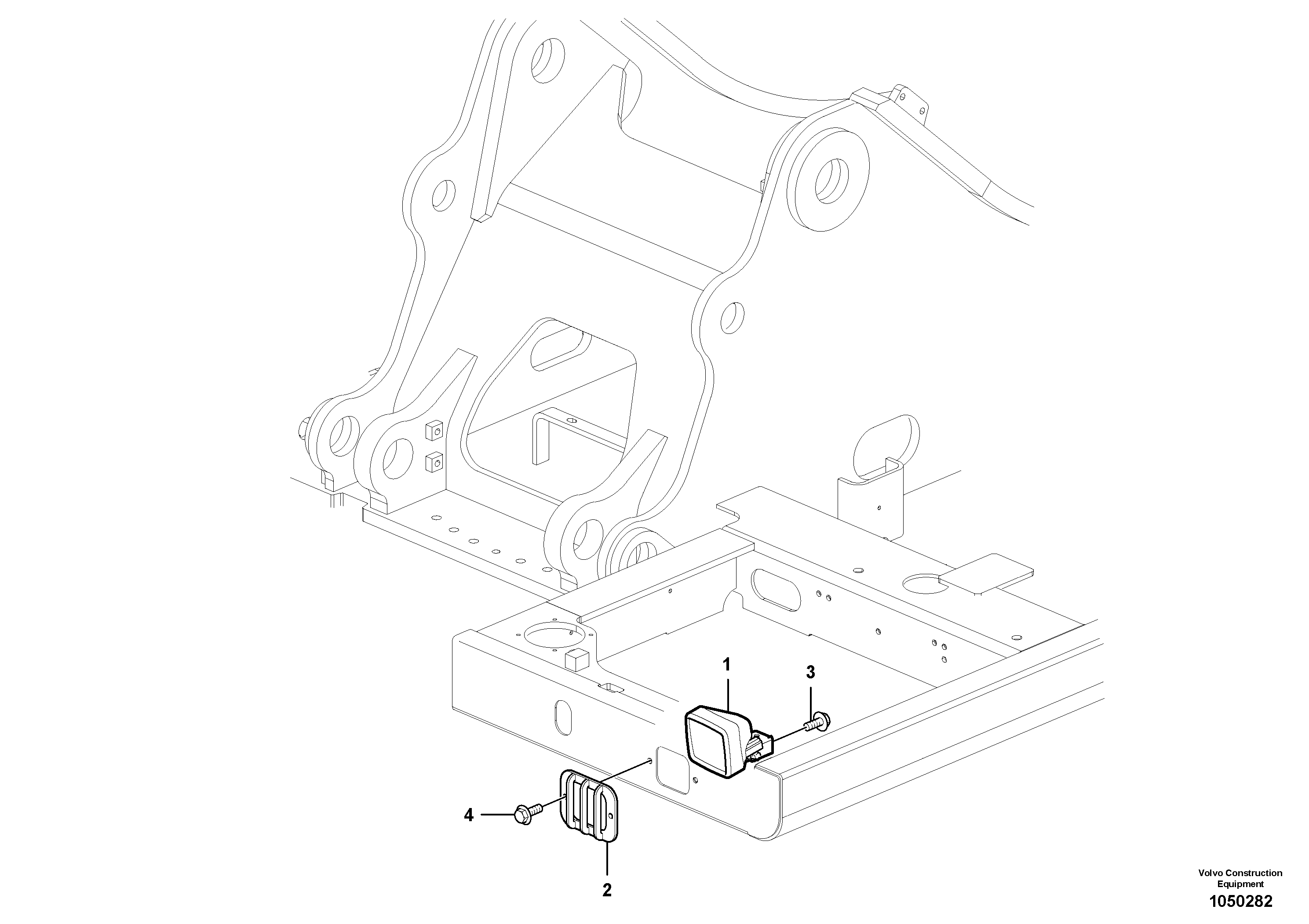 Alternator Bracket VOE14709211 VOLVO