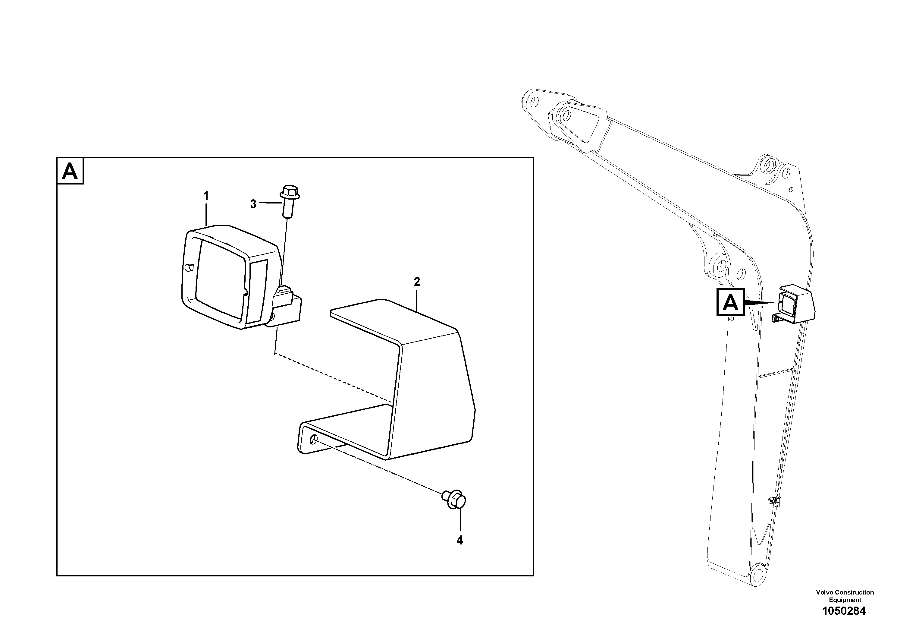 Seat frame VOE14695714 VOLVO