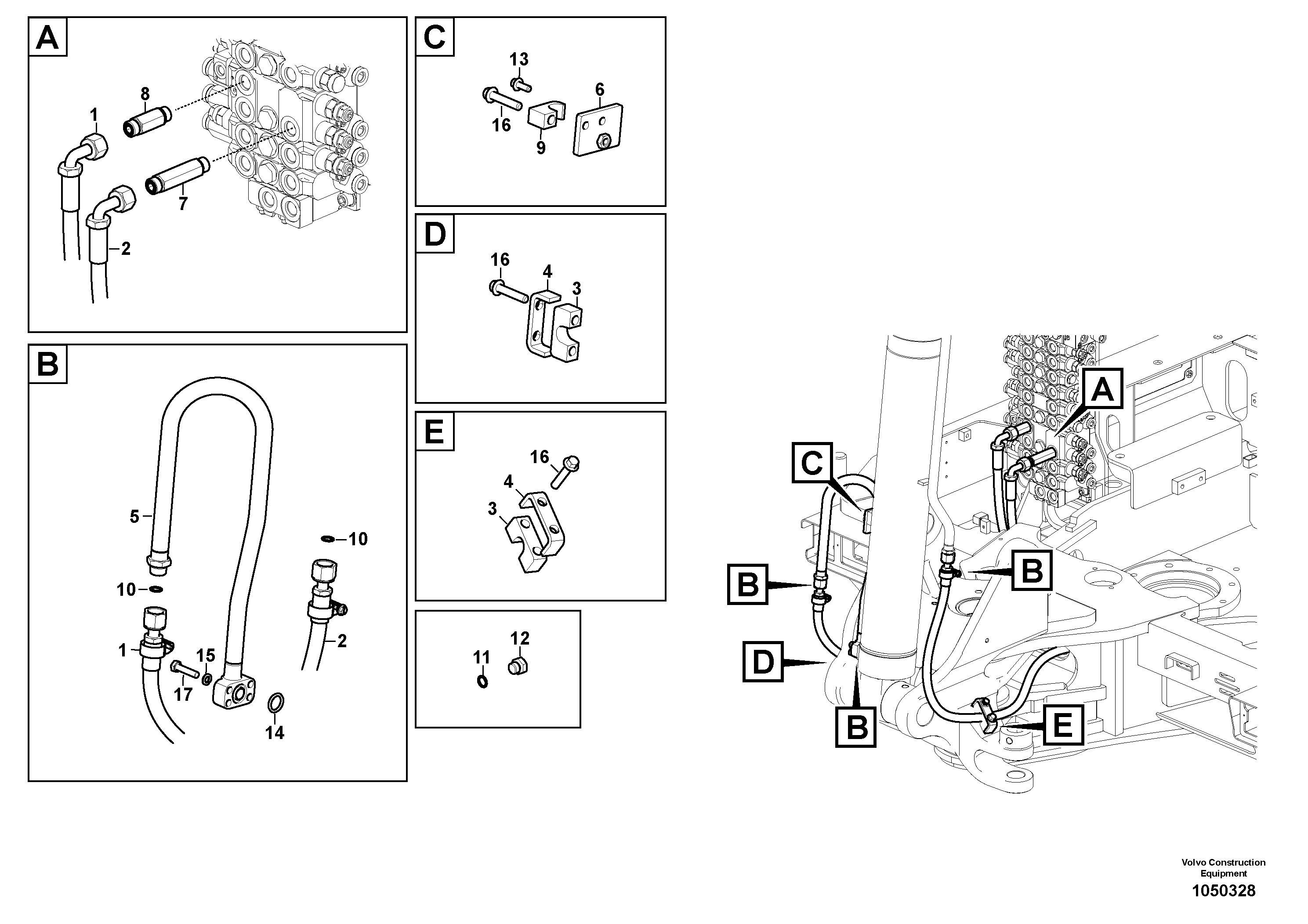 Timing gear casing VOE14695763 VOLVO