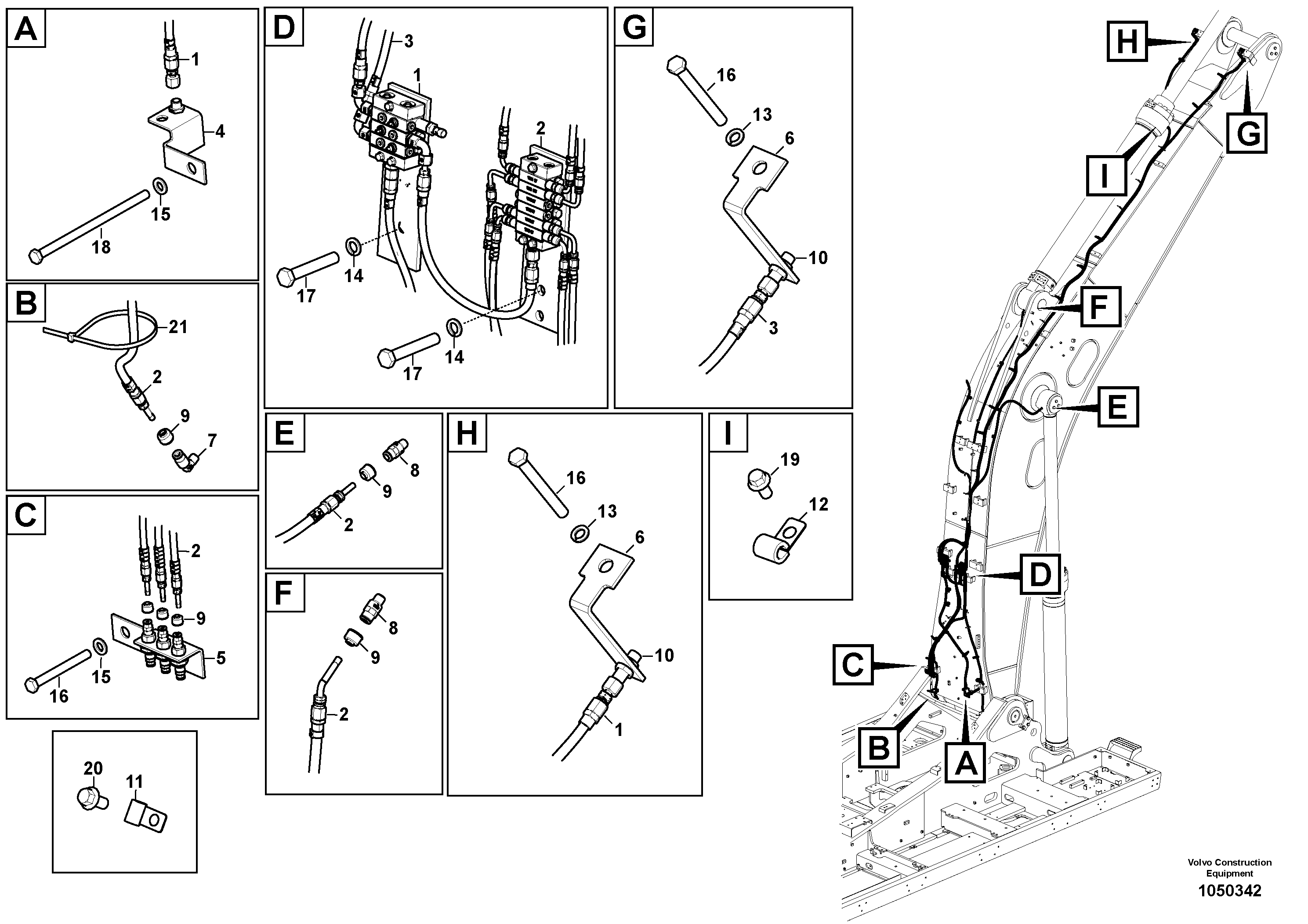 Seat frame VOE14561698 VOLVO
