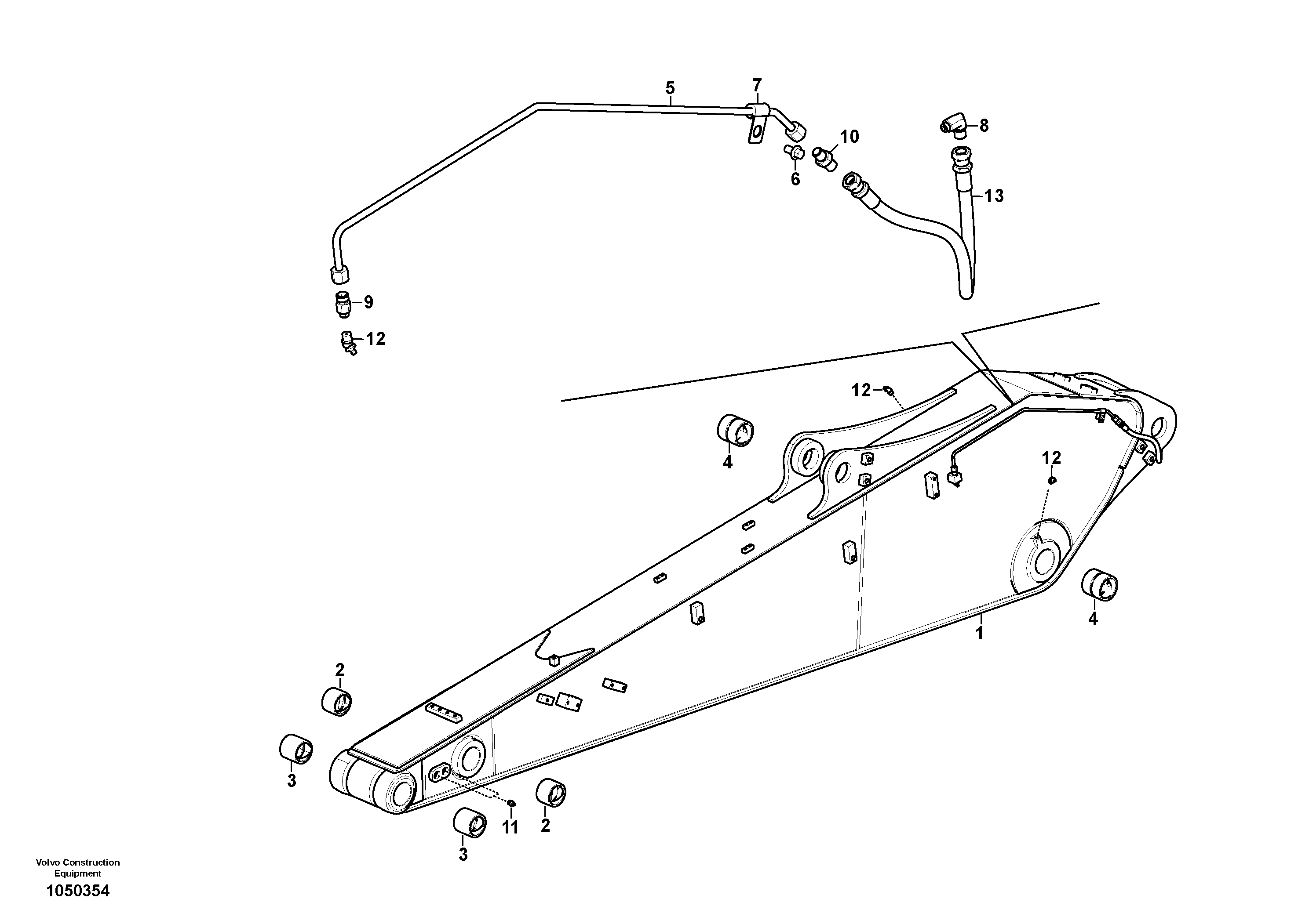 Dipper Arm VOE14726446 VOLVO