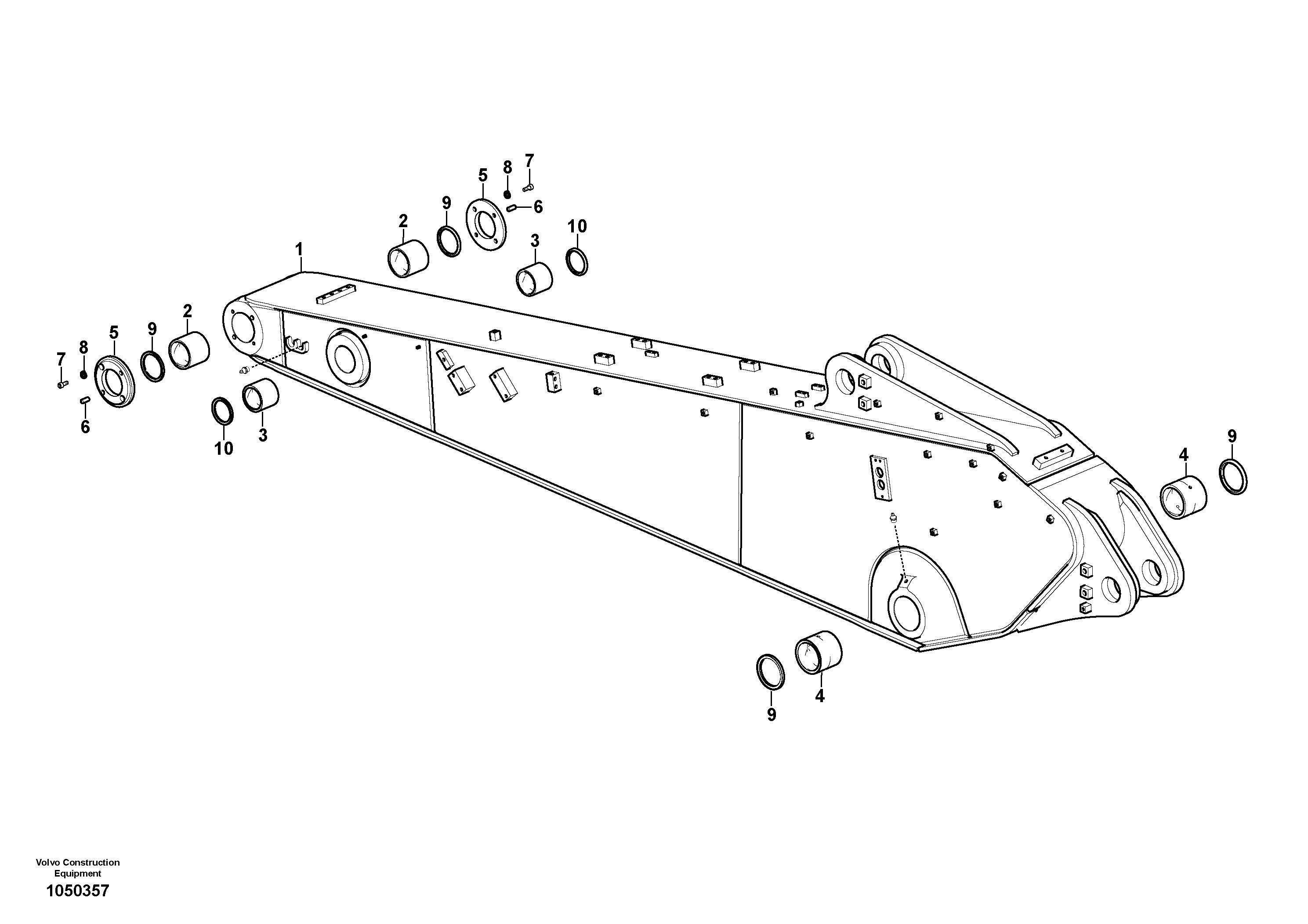 Dipper Arm VOE14729883 VOLVO
